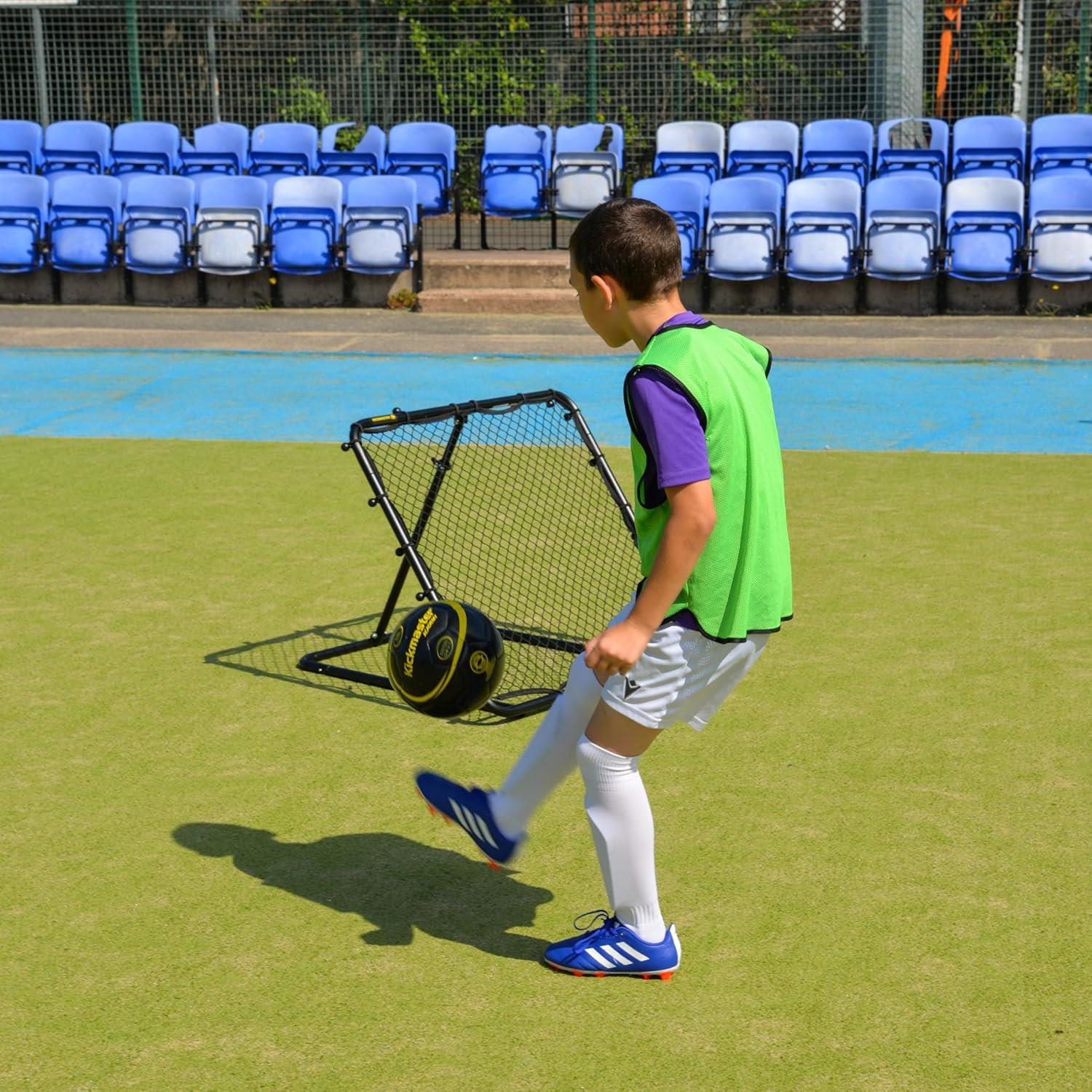 Kickmaster Adjustable 80cmx80cm Football Training Rebounder Net