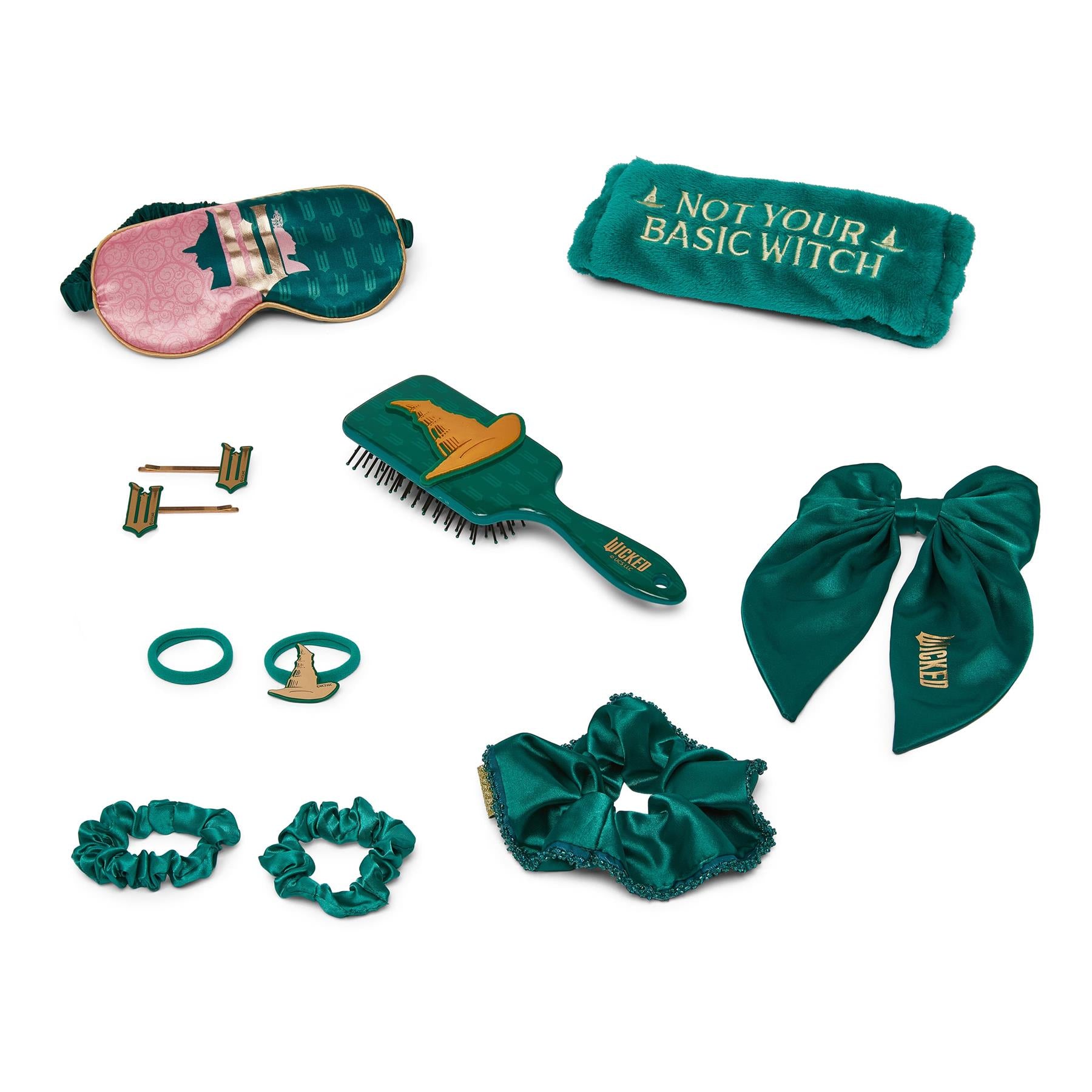 Wicked For Good Elphaba 11-piece Premium Hair Accessory Set Green