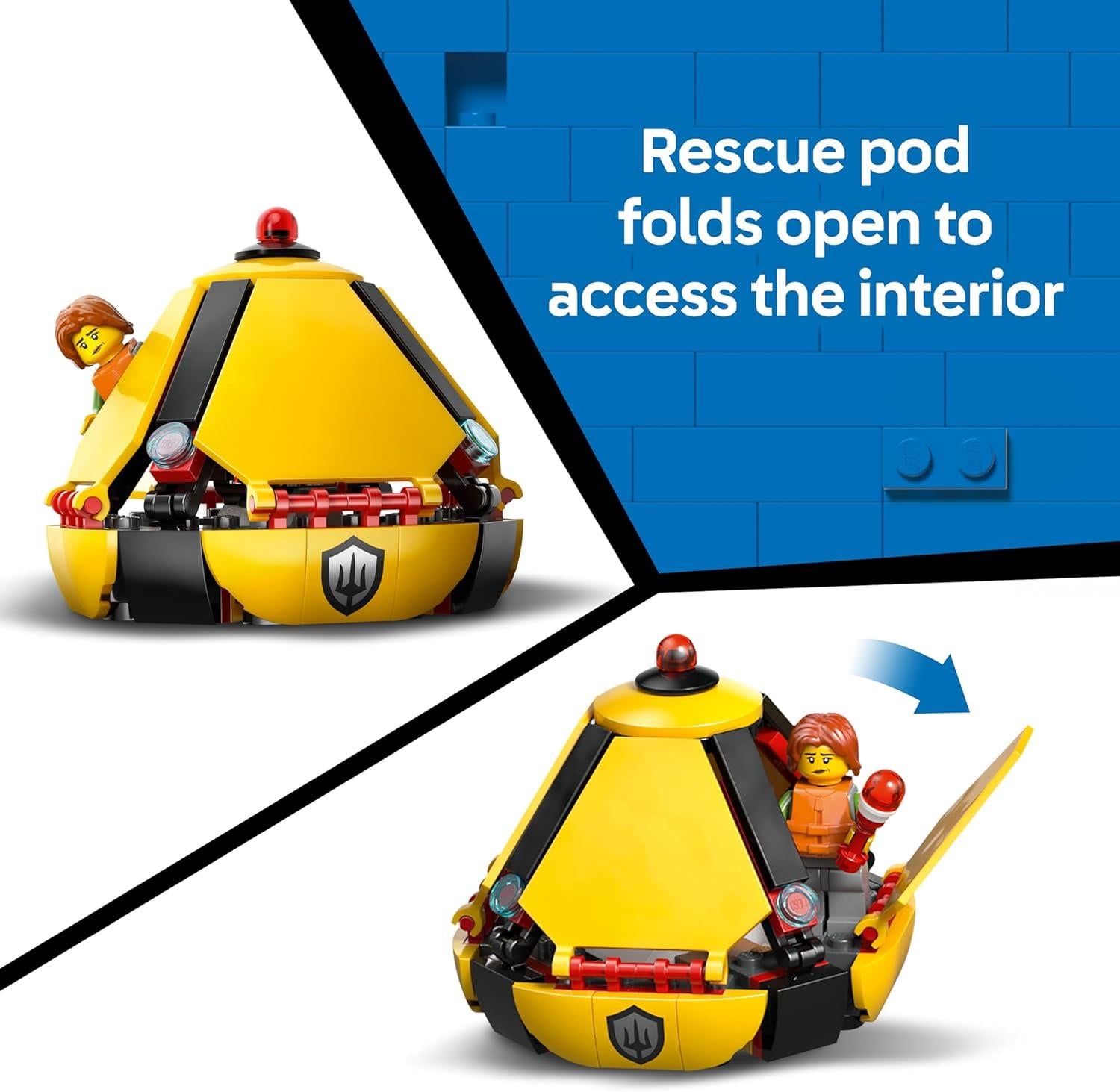 LEGO City Coast Guard Helicopter Building Toy 60503