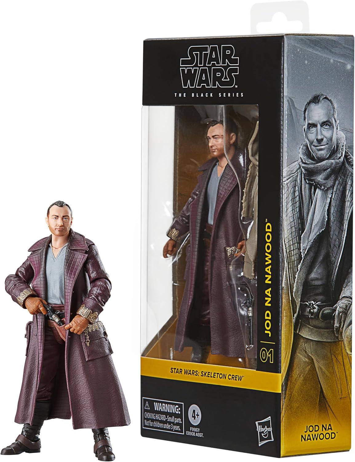 Star Wars The Black Series 6 Inch Skeleton Crew Figure - Jod Na Nawood