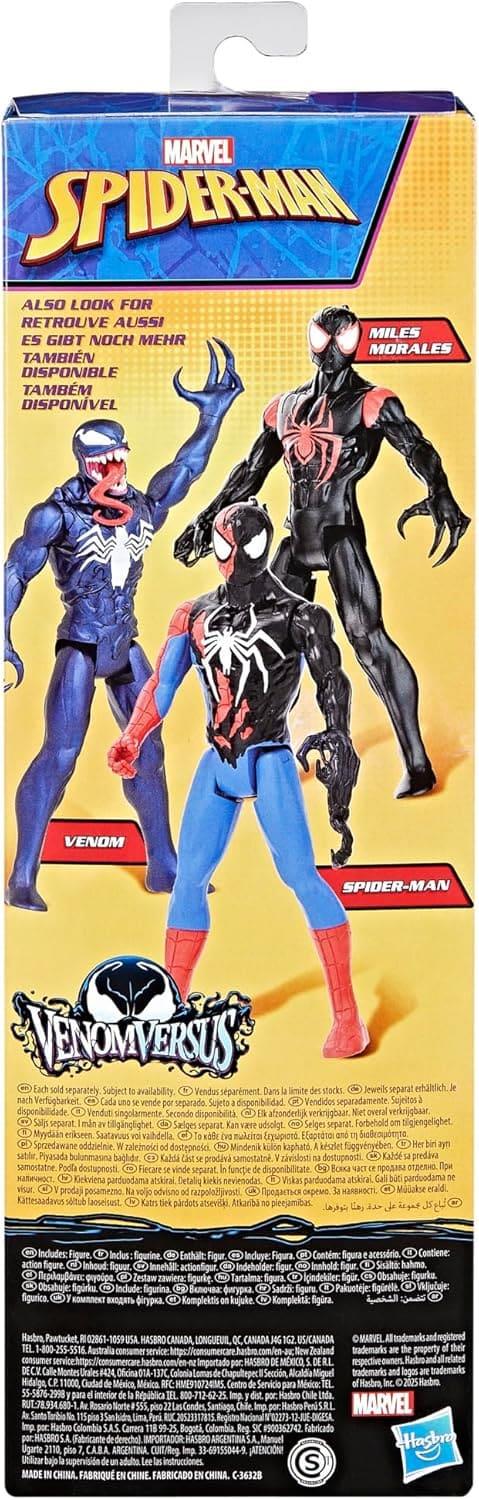 Marvel Spider-Man VenomVersus Titan Hero Series Spider-Man Action Figure