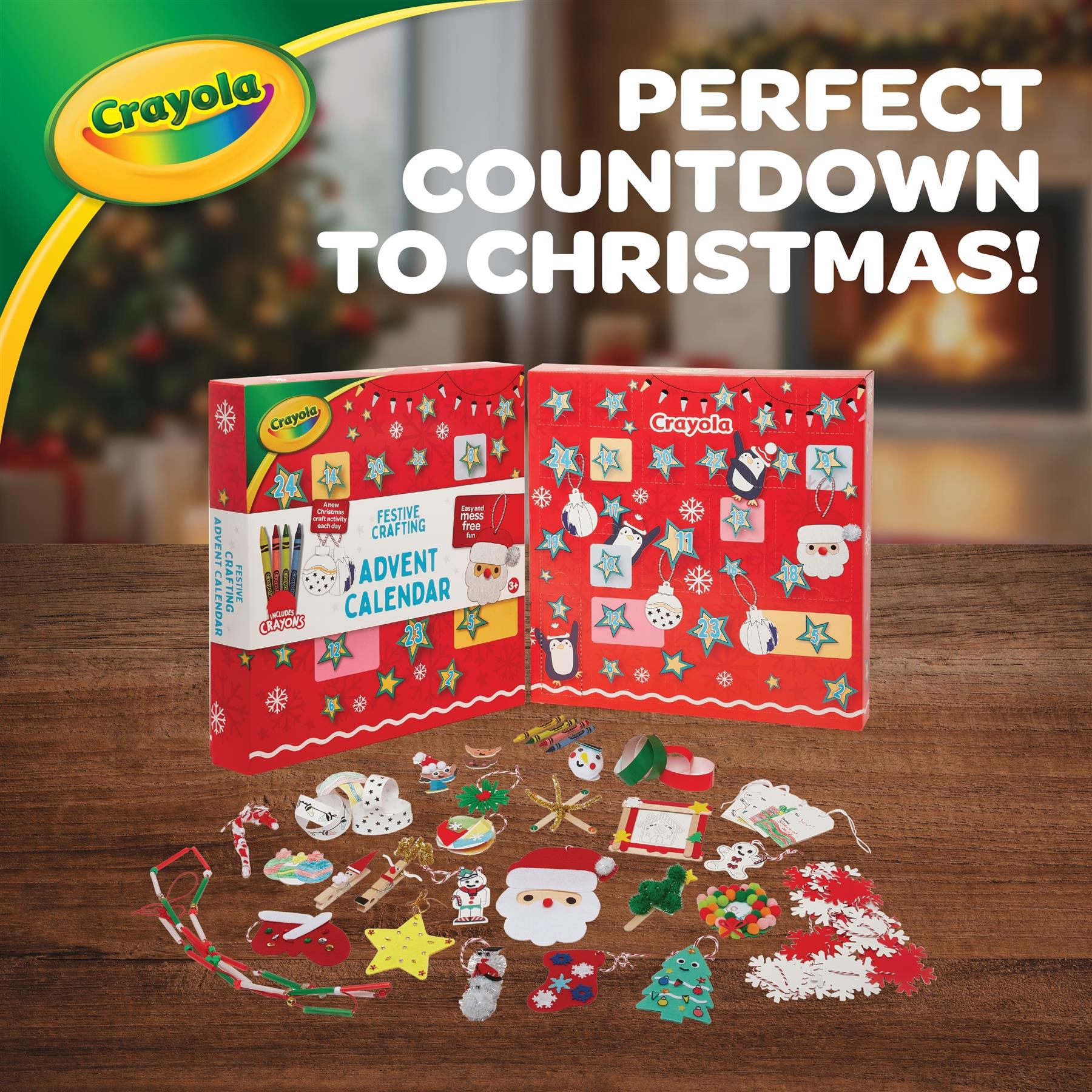 Crayola 24-Day Arts and Crafts Advent Calendar
