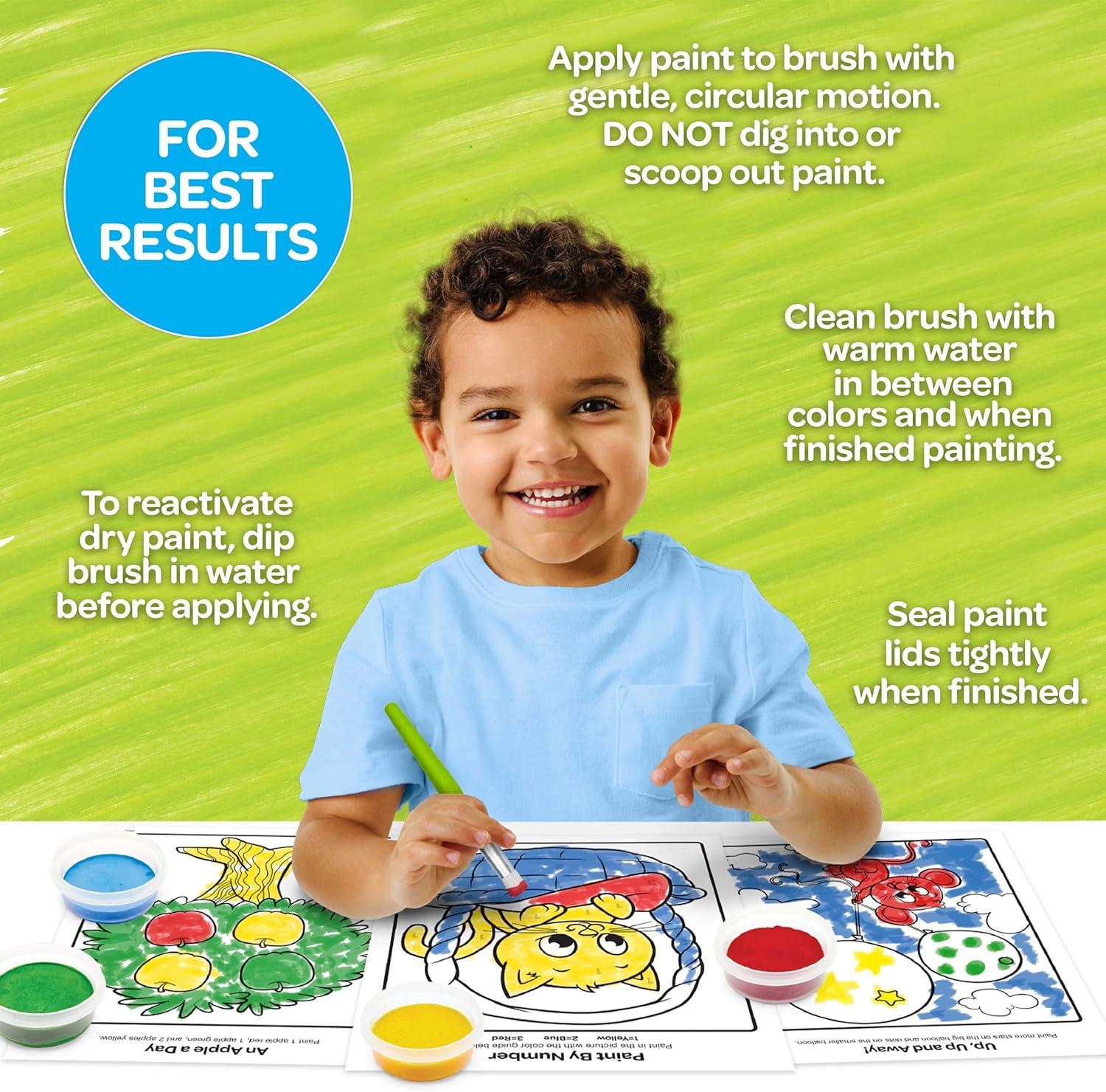 Crayola Spill Proof Washable Paint Set
