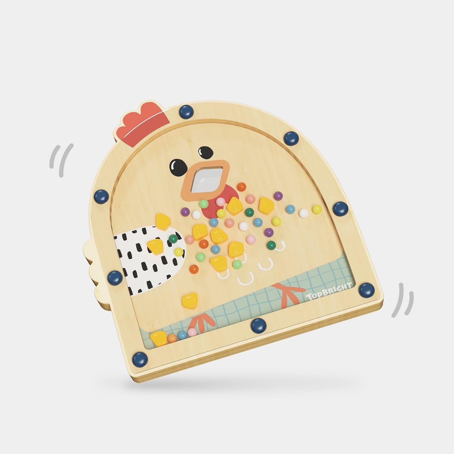 Topbright Wooden Feed & Hen
