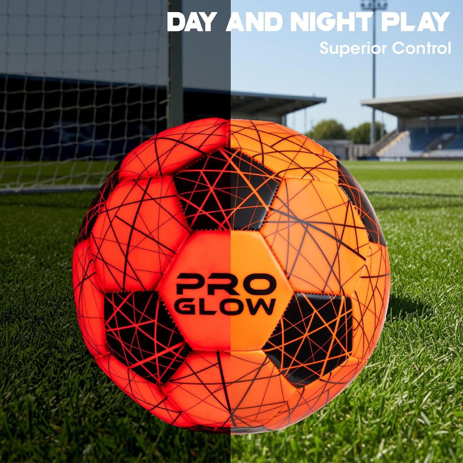 Pro Striker Glow Football Size 5