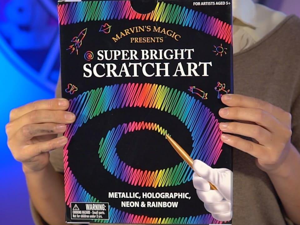 Marvin's Magic Magic Super Bright Scratch Art