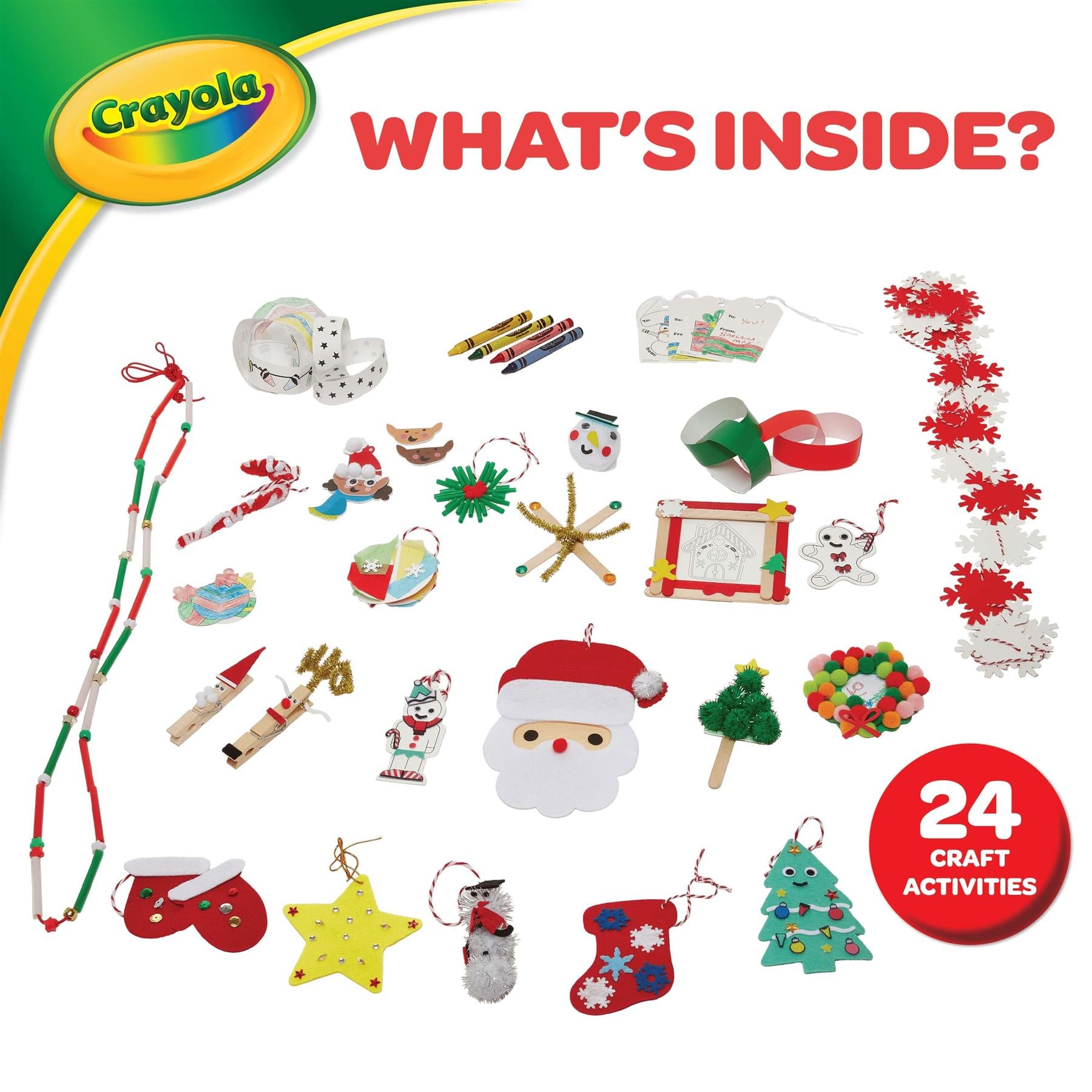 Crayola 24-Day Arts and Crafts Advent Calendar
