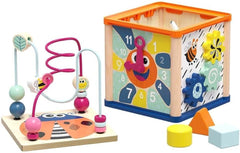 Topbright Wooden Activity Cube