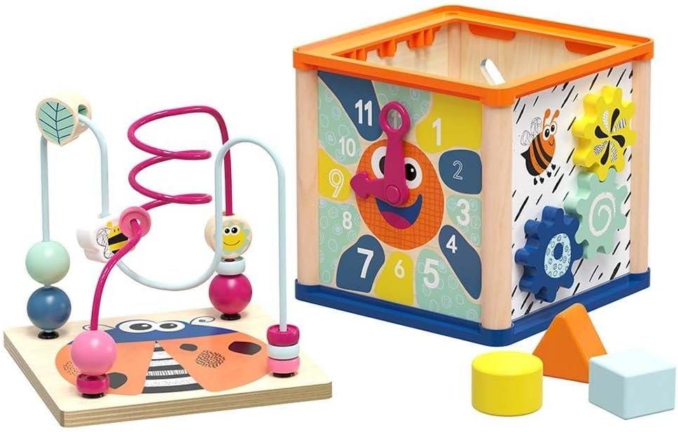 Topbright Wooden Activity Cube