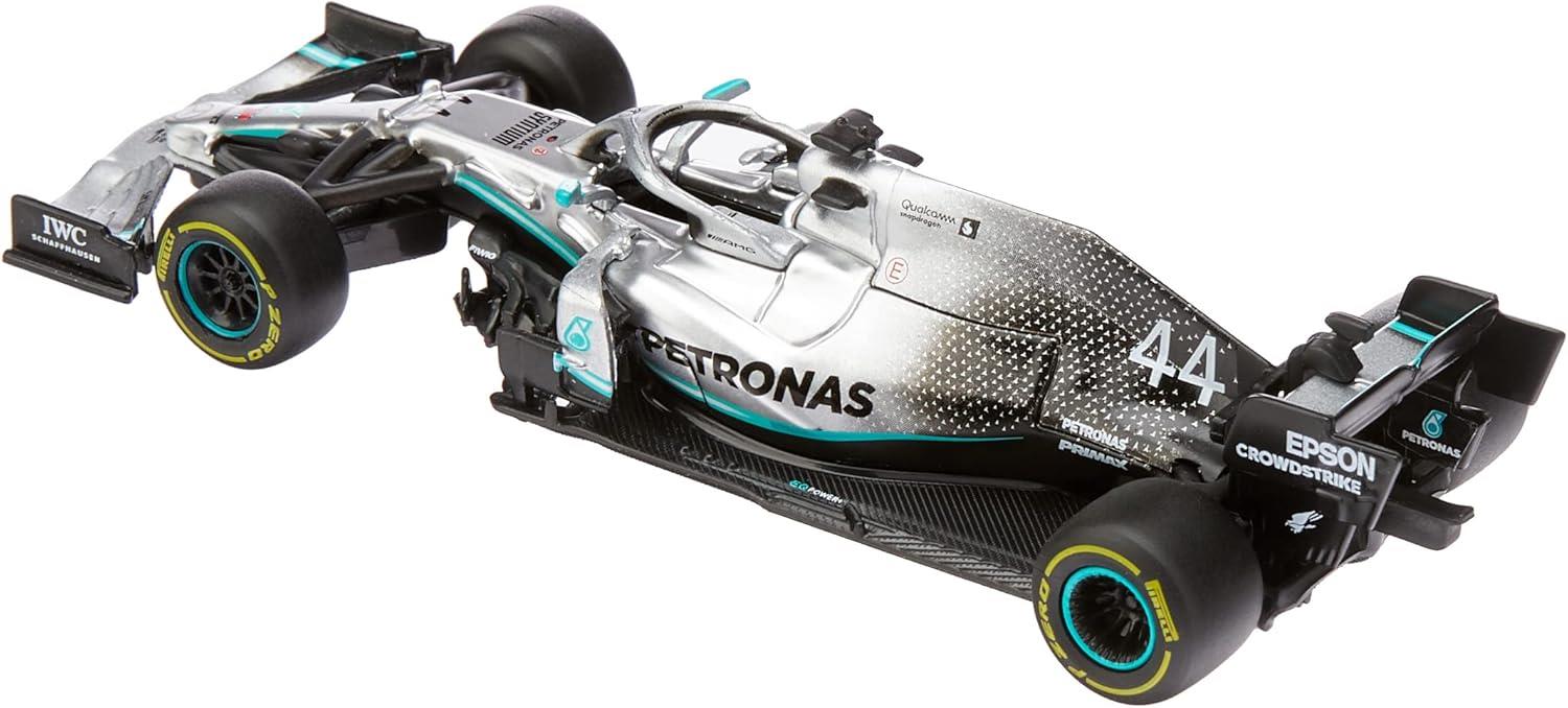 Bhurago Formula 1 1:43 Die-Cast Scale Race Car - AMG Petronas