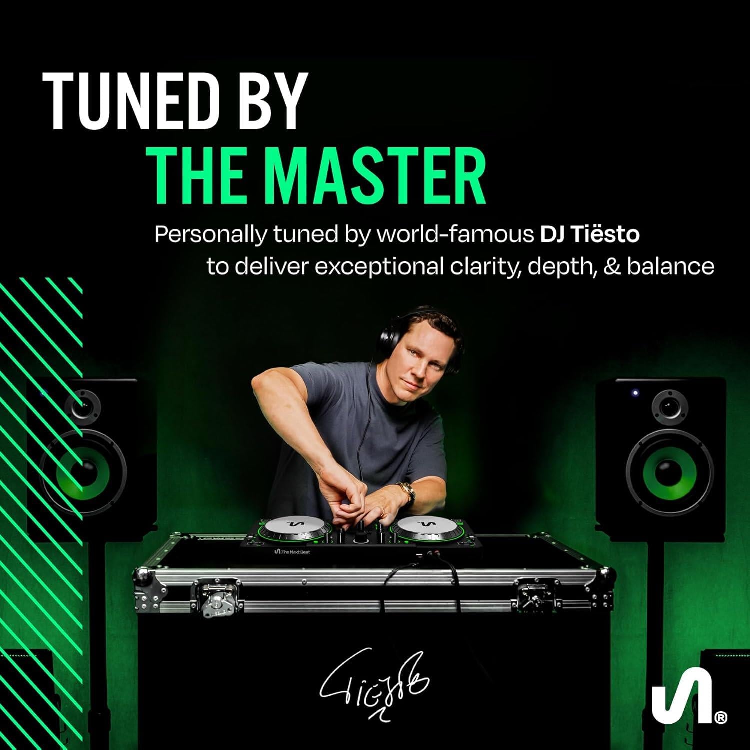 The Next Sound by Tiësto Hybrid Active Noise Canceling Headphones