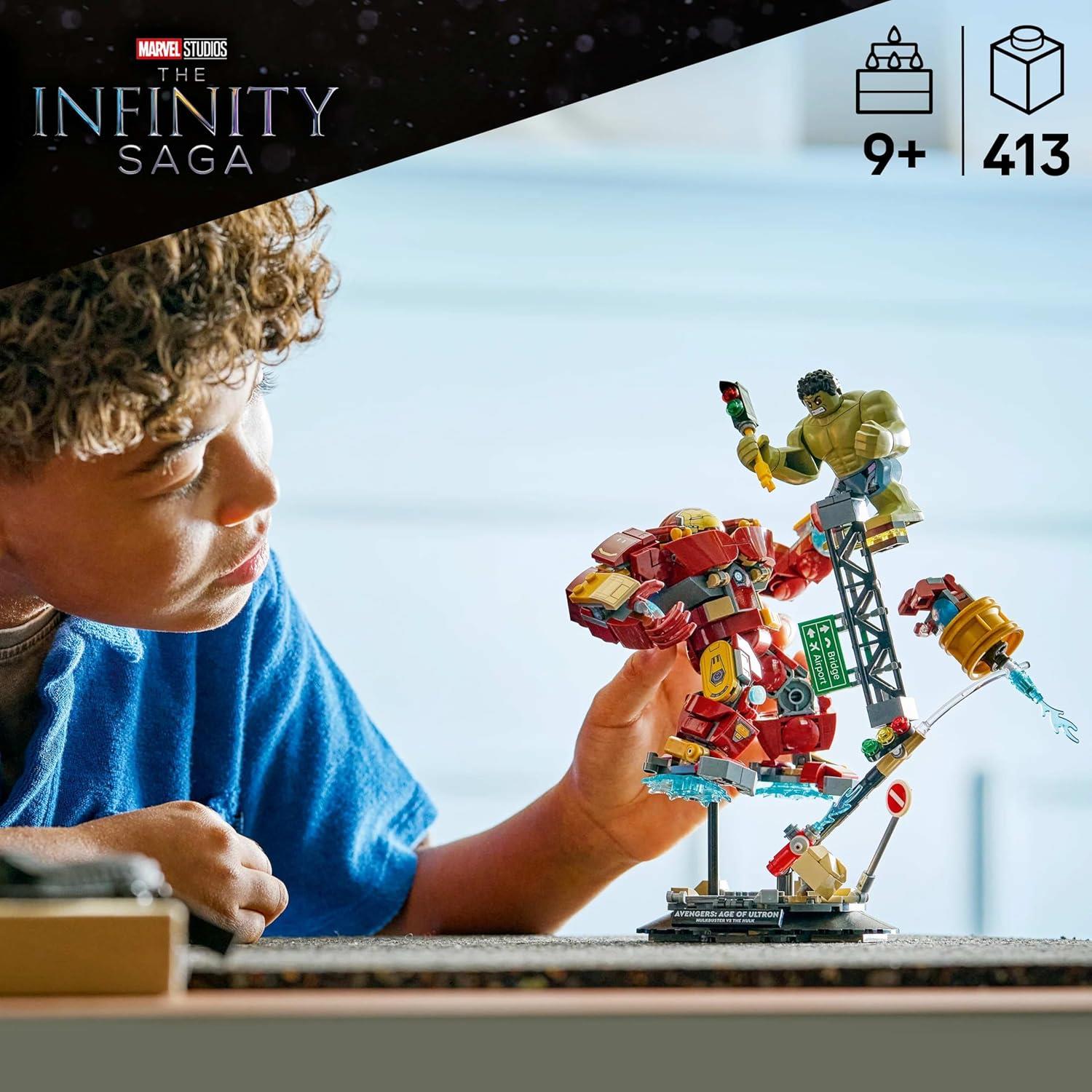 LEGO Marvel Epic Battle: Hulkbuster vs. The Hulk 76343