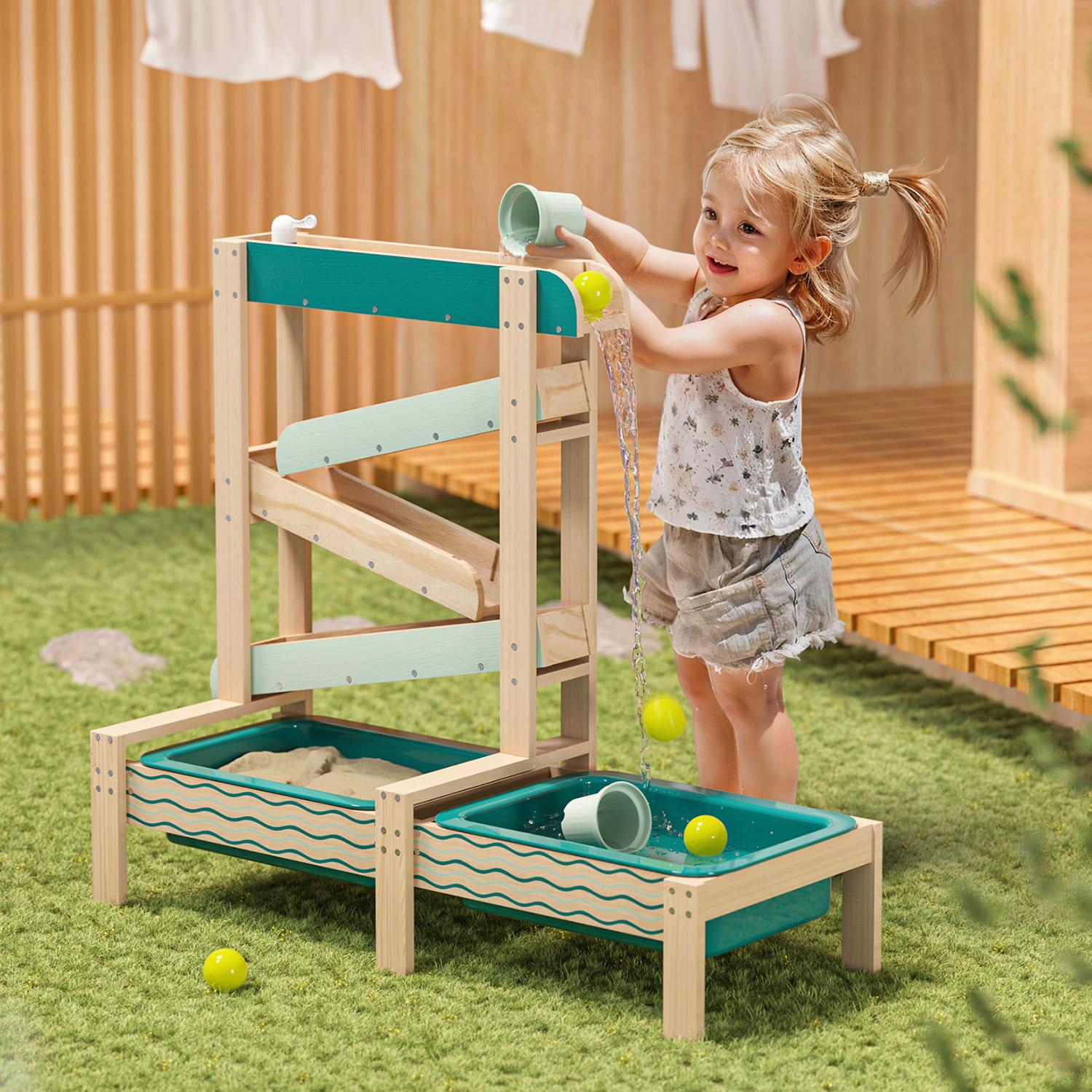Topbright Wooden Water Track