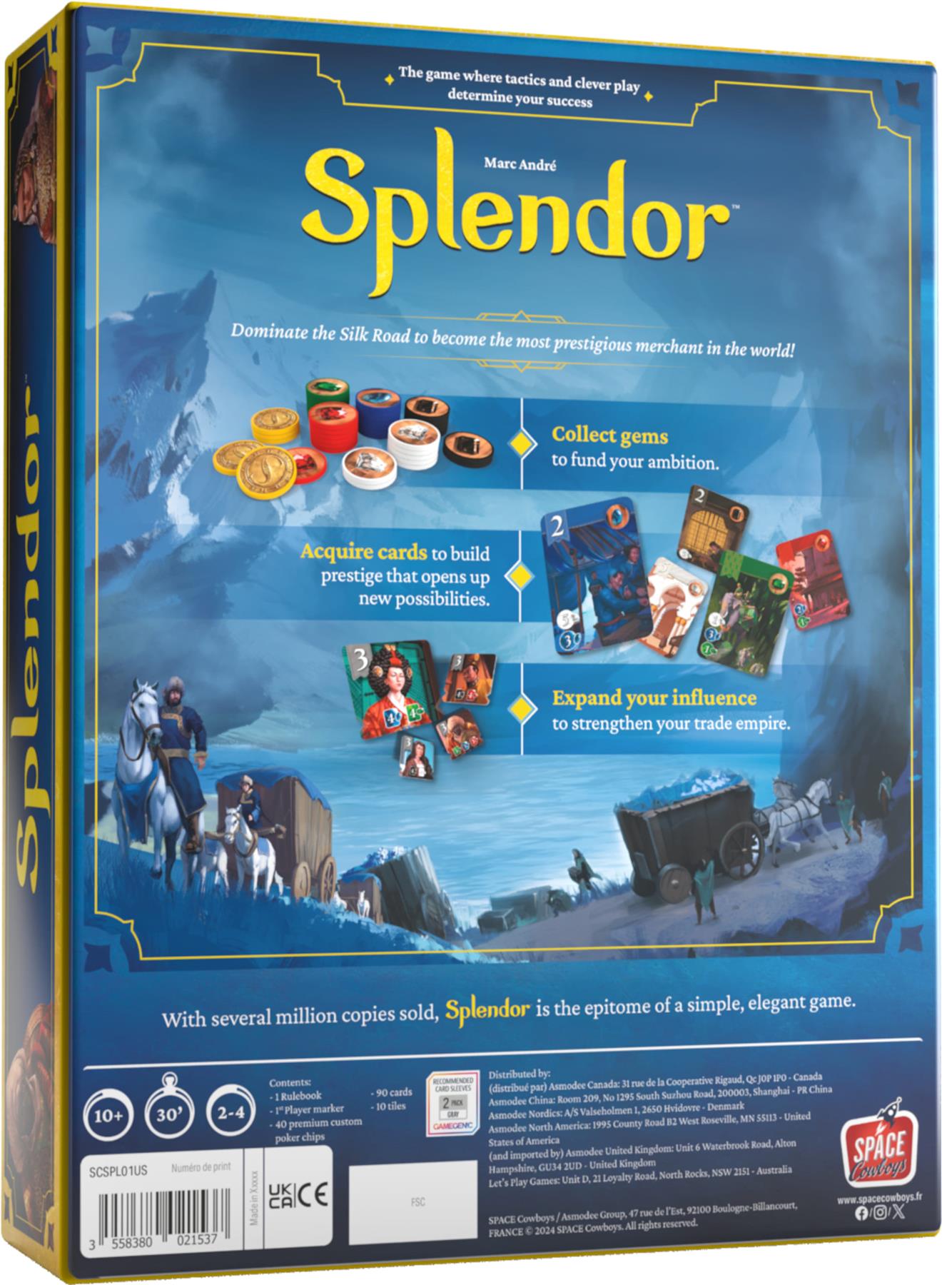 Splendor 2024 Refresh Card Game
