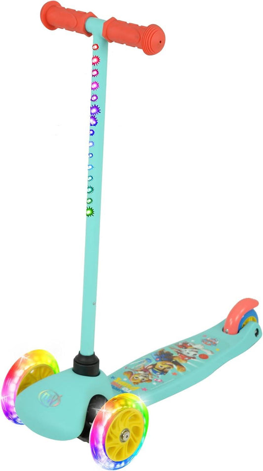 Paw Patrol Tilt & Glo Tri Scooter with Lights