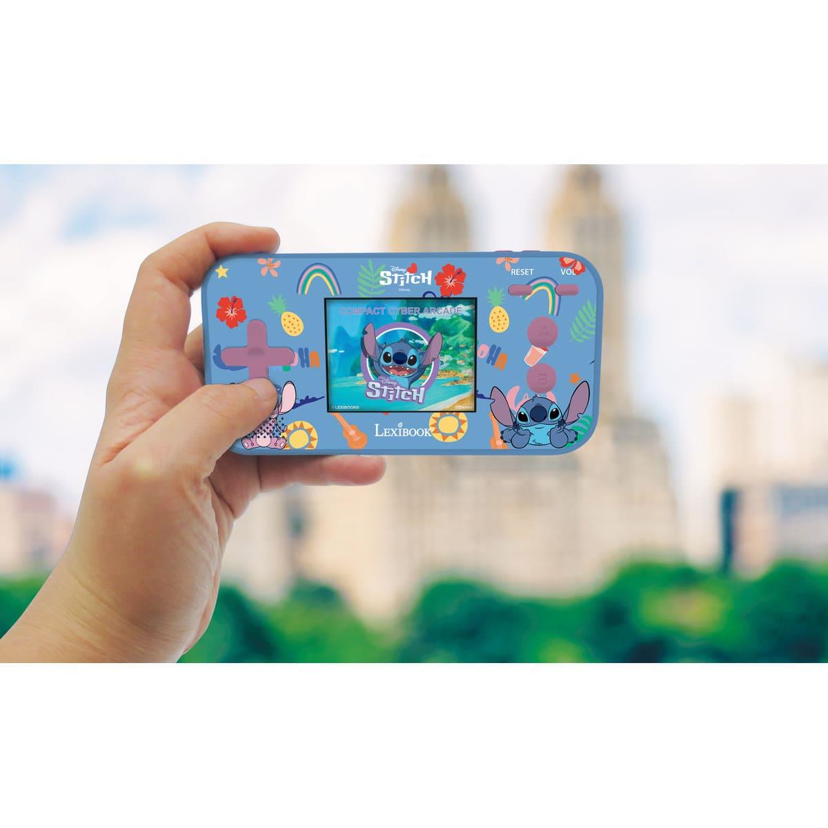 Disney Stitch Compact Cyber Arcade Pocket Gaming Console