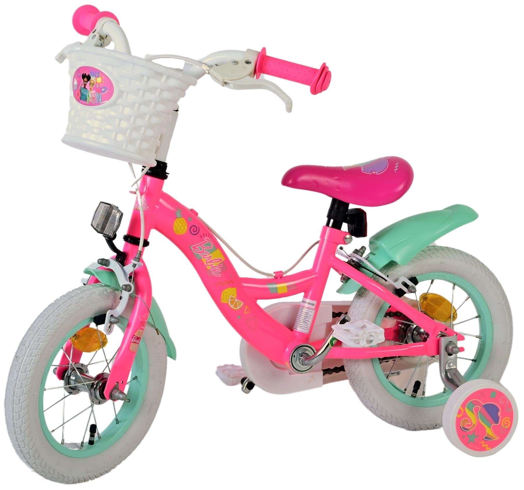 Barbie Children's Bicycle  12 inch Pink
