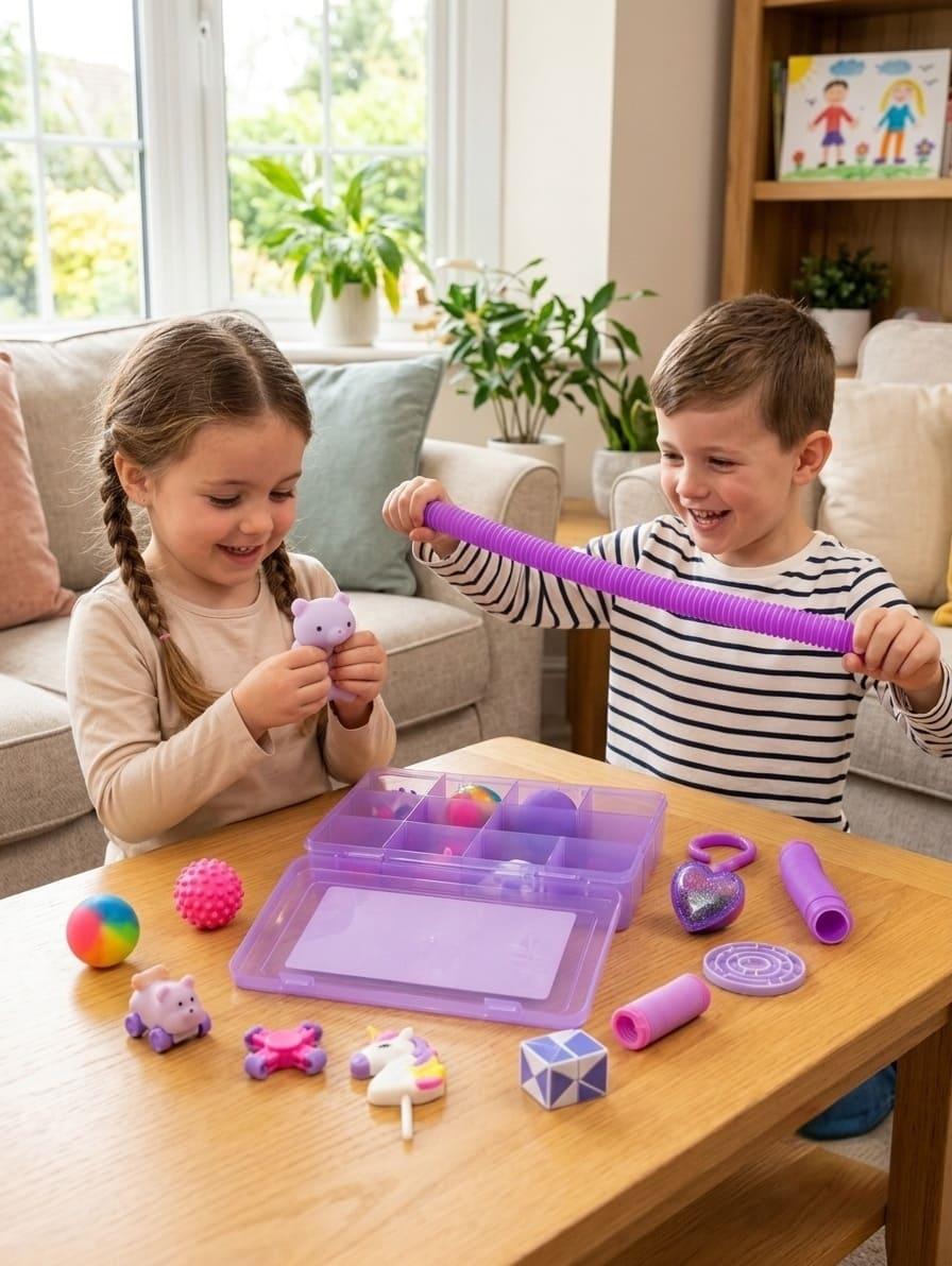 So Sensory Fidget Carry Case - Galaxy