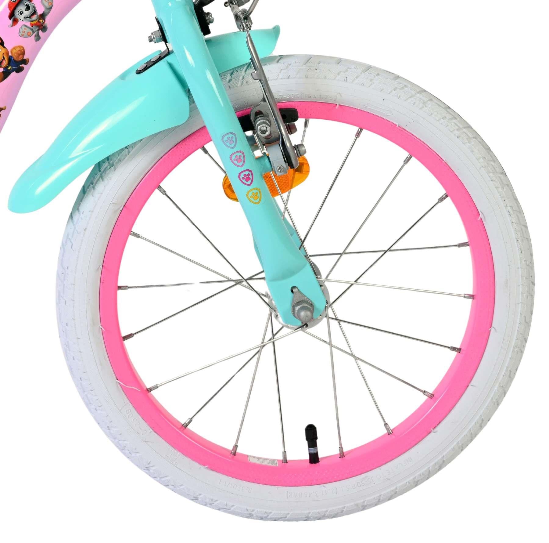 PAW Patrol 16 Inch Pink Children's Bike