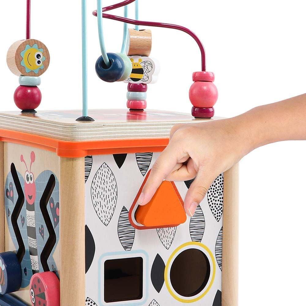 Topbright Wooden Activity Cube