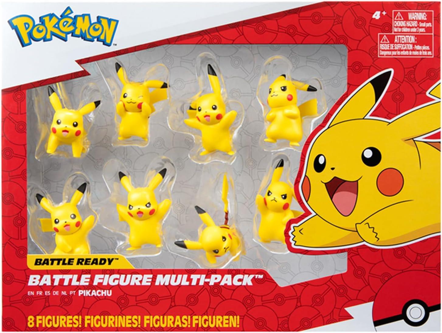 Pokemon: Battle Figure Multi 8 Pack - Pikachu
