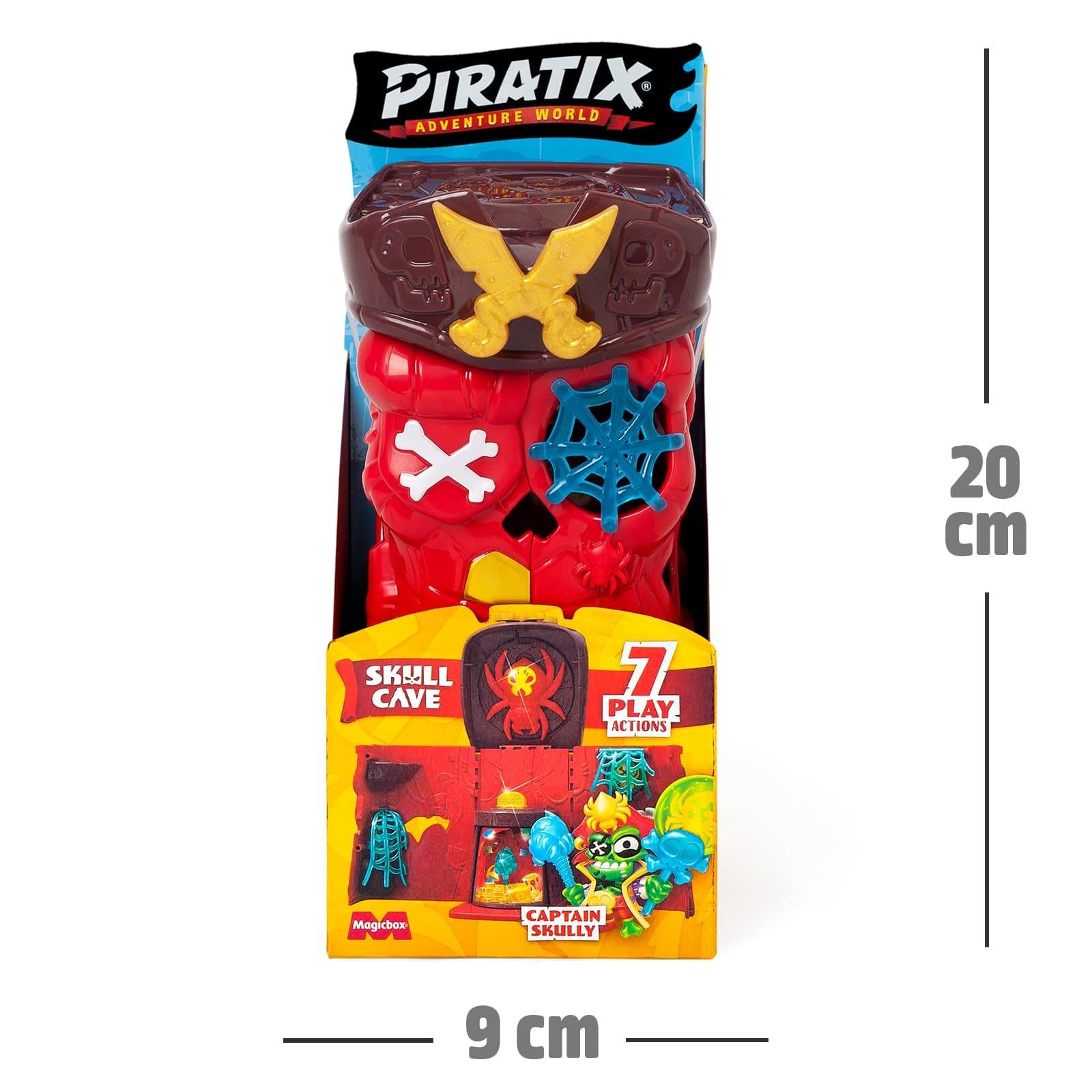 Piratix Secret Skull Cave Playset