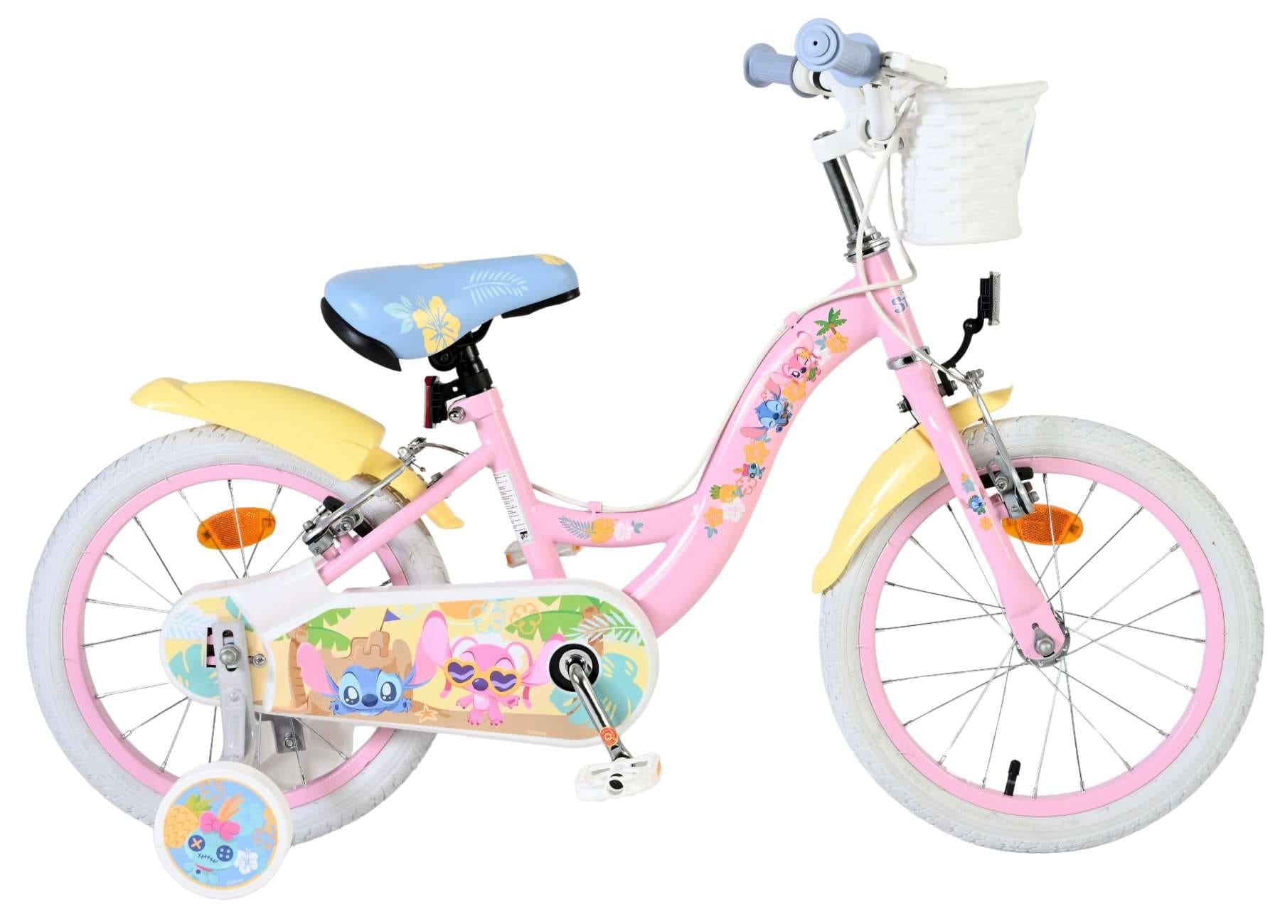 Disney Stitch Children's 16 Inch Bike - Pink