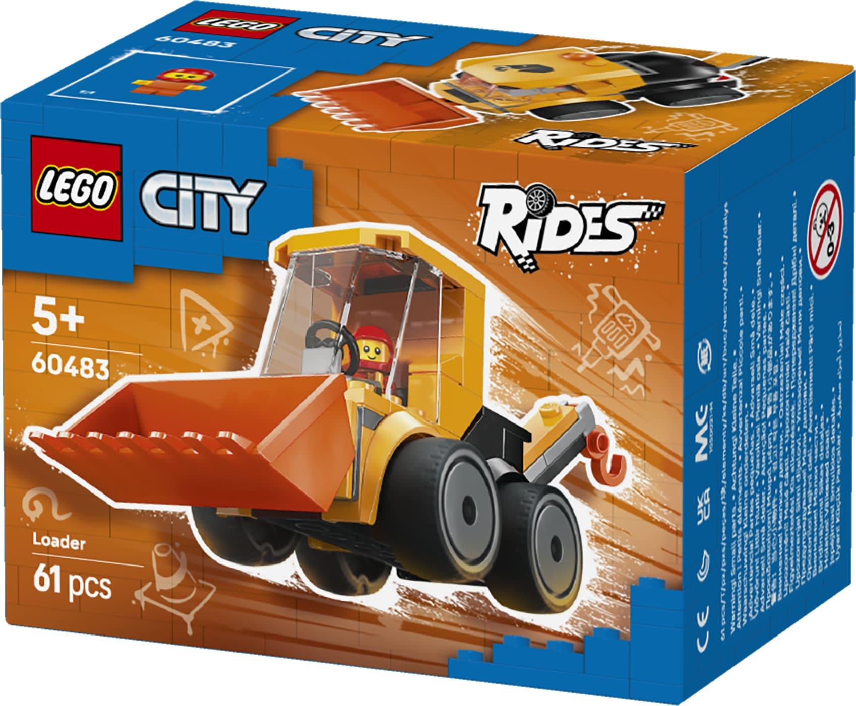 LEGO City Rides Construction Loader Toy 60483