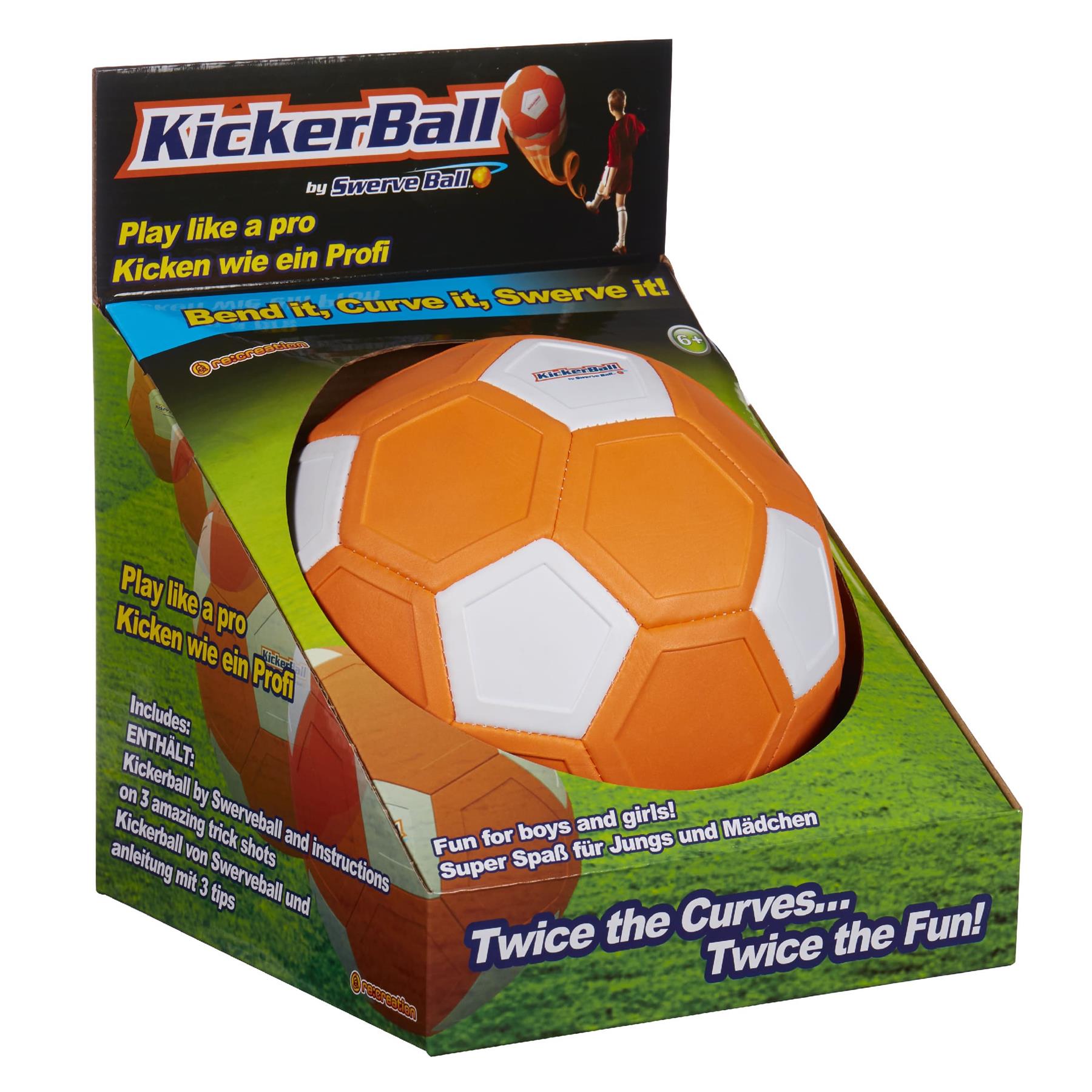 Stay Active Kickerball Football - Orange