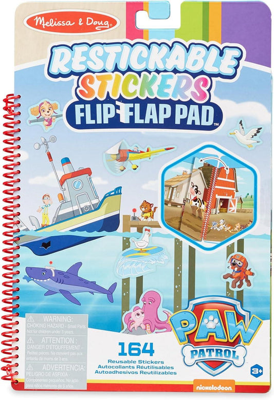 Melissa & Doug PAW Patrol Restickable Stickers Adventure Bay