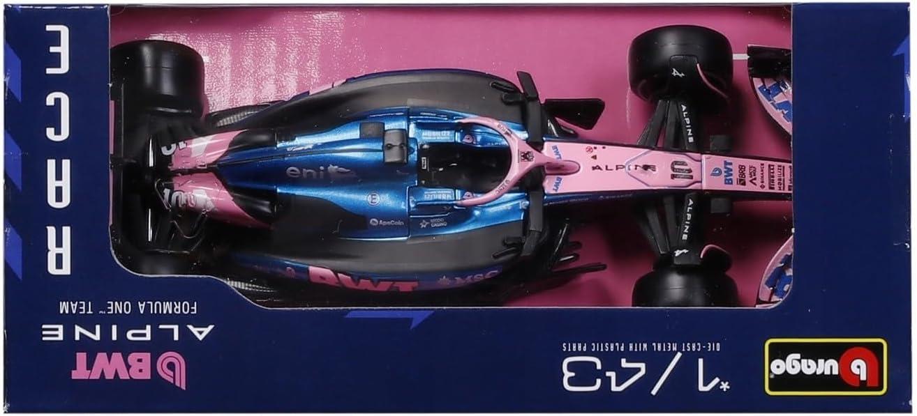 F1 1:43 Die-Cast Scale Race Car - BWT Alpine