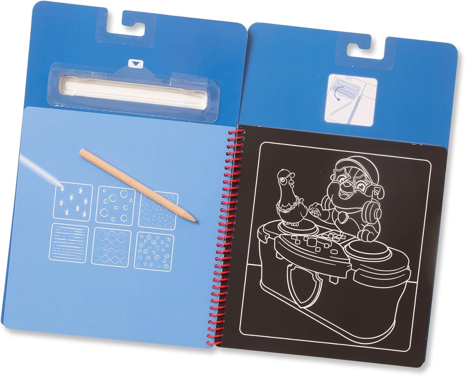 Melissa and Doug PAW Patrol Scratch Art Pad - Chase