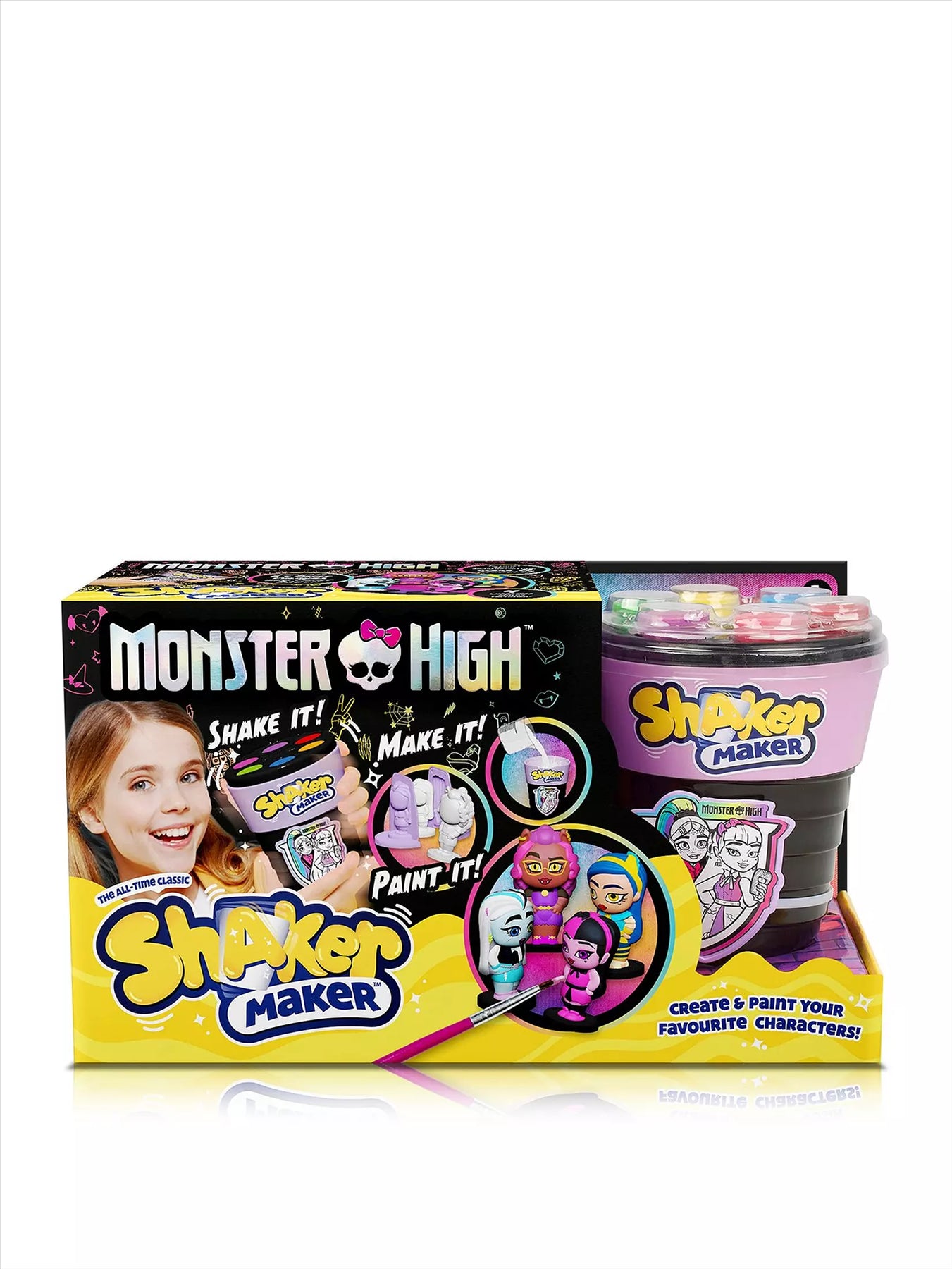 Monster High Shaker Maker 4 Figure Mould Set