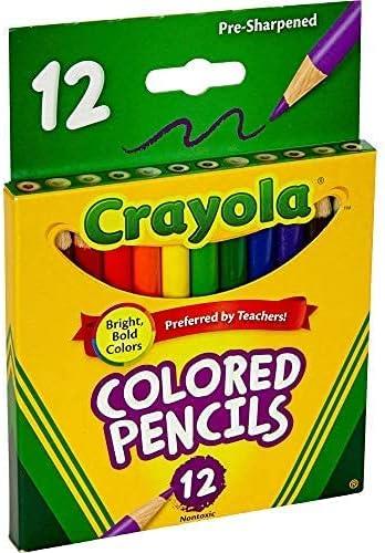 Crayola Half-Length Colouring Pencils