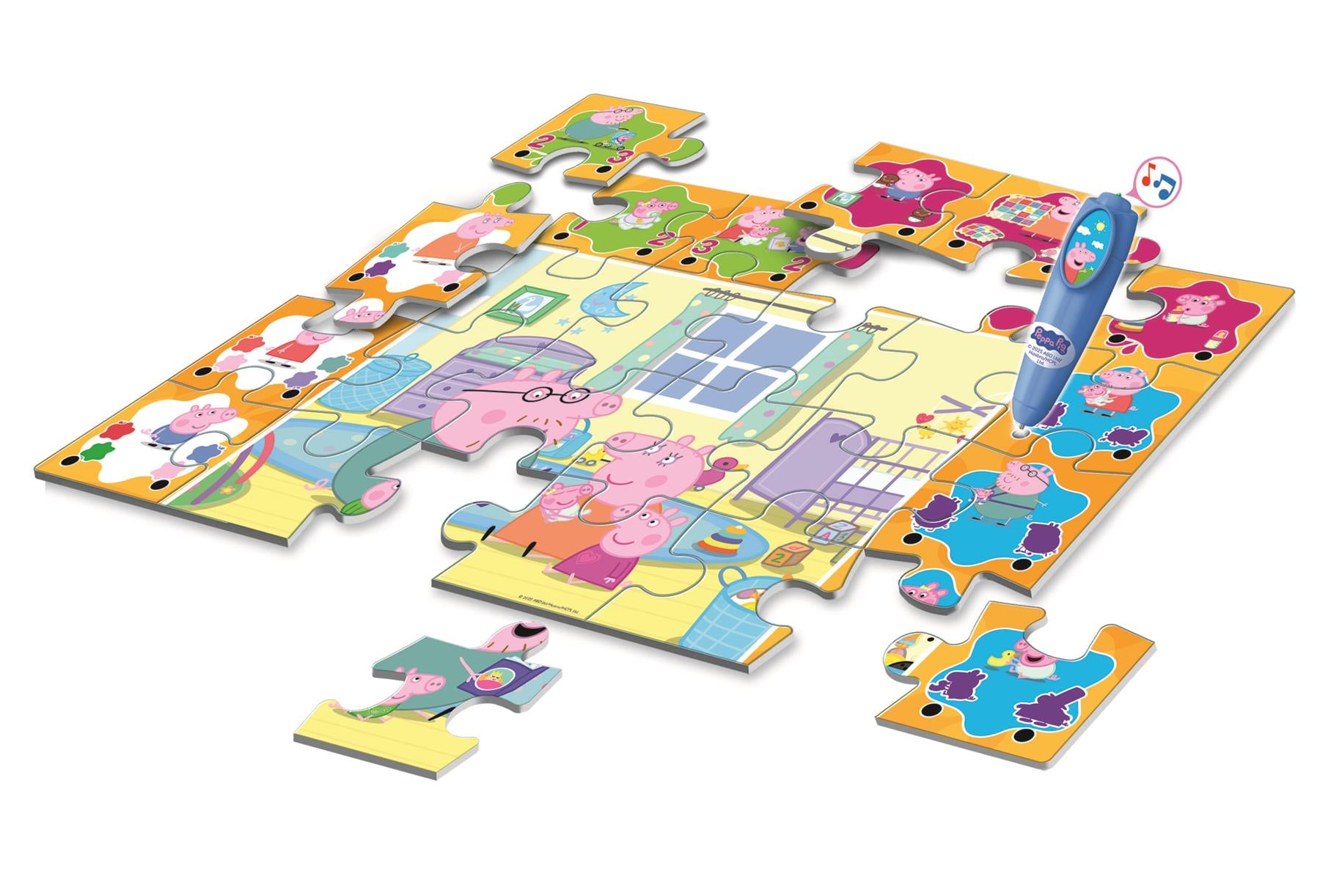 Clementoni Peppa Pig Interactive Floor Puzzle