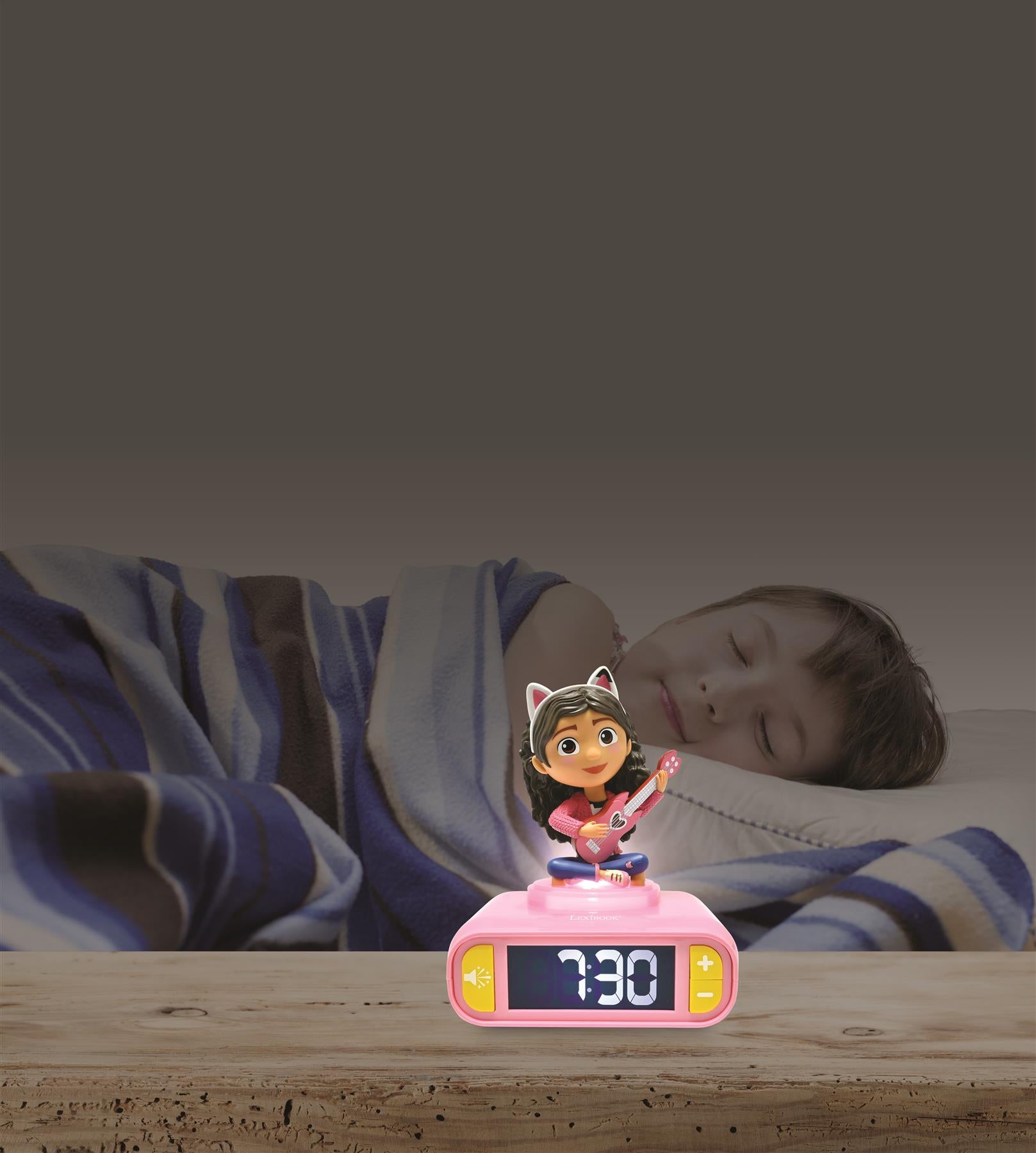 Gabby’s Dollhouse Night Light Alarm Clock