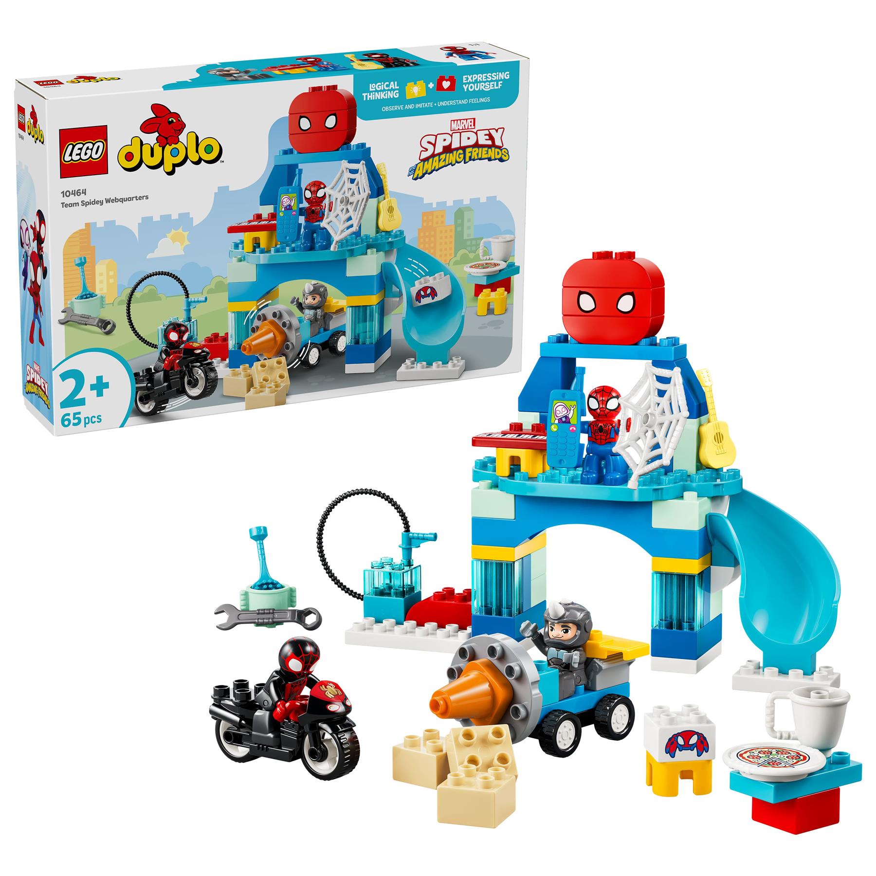 LEGO Duplo Marvel Team Spidey Webquarters 10464
