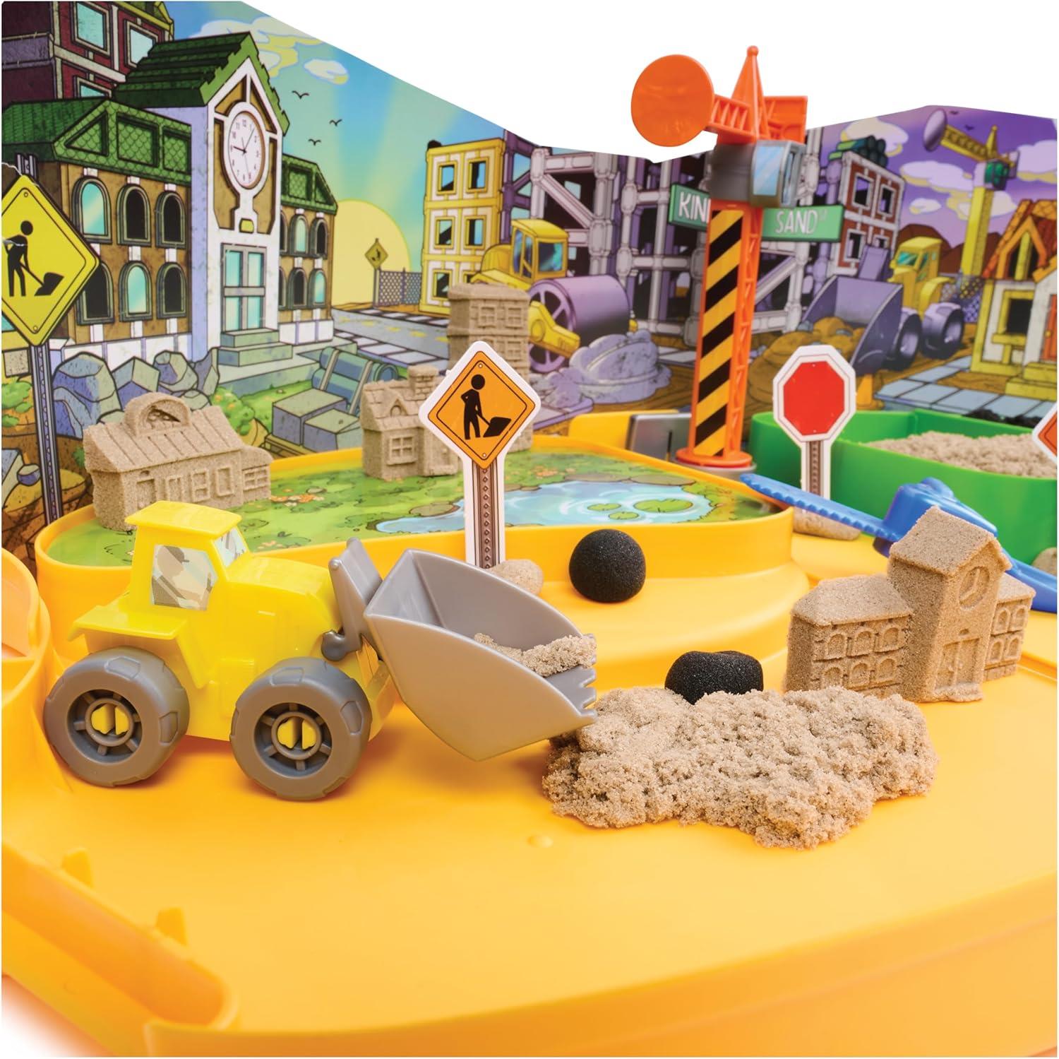 Kinetc Sand Construction Zone Playset