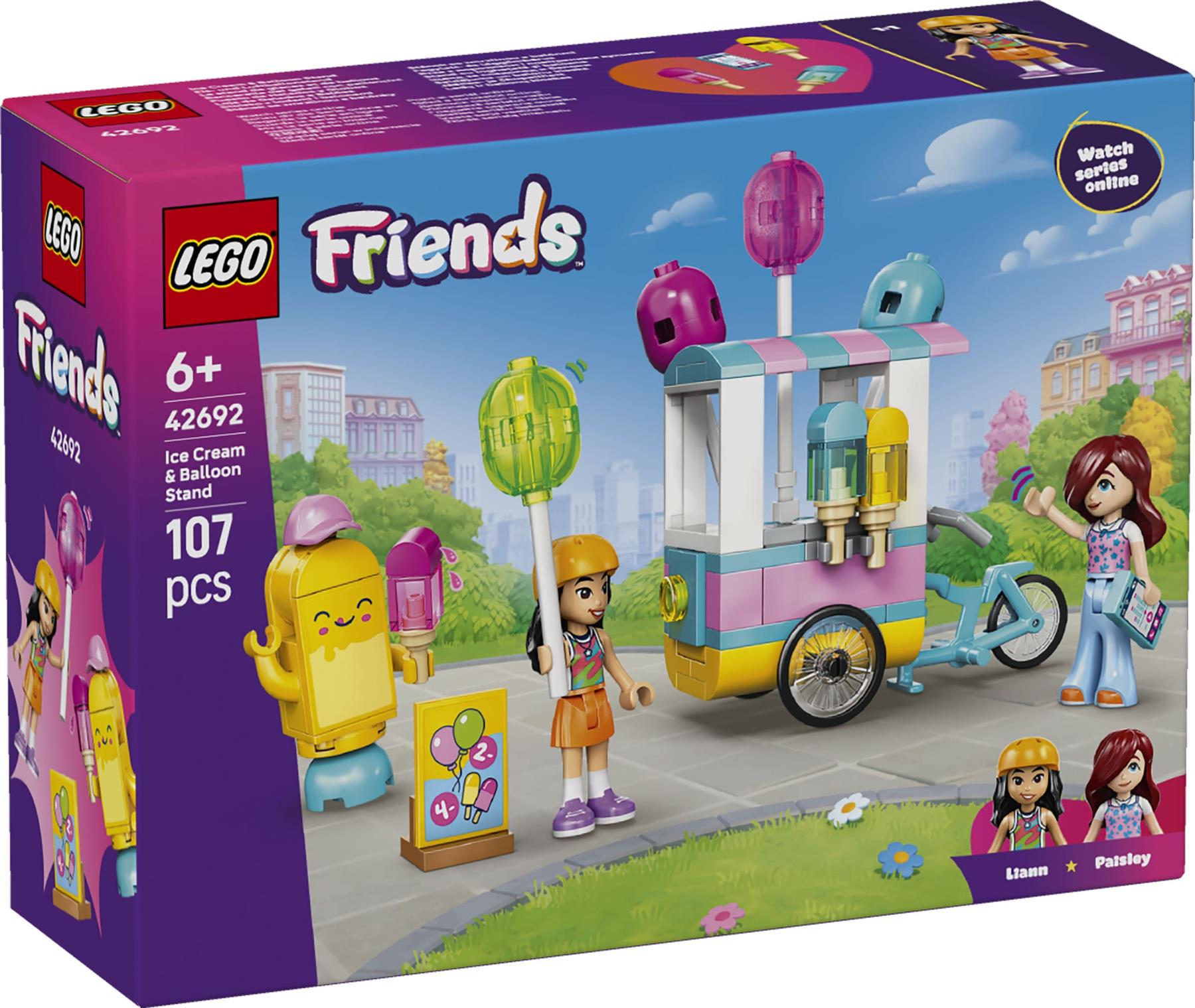 LEGO Friends Ice Cream & Balloon Stand Toy 42692