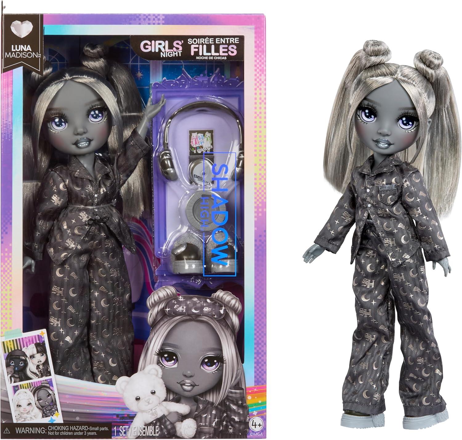 Shadow High Fashion Doll Sleepover - Luna Madison