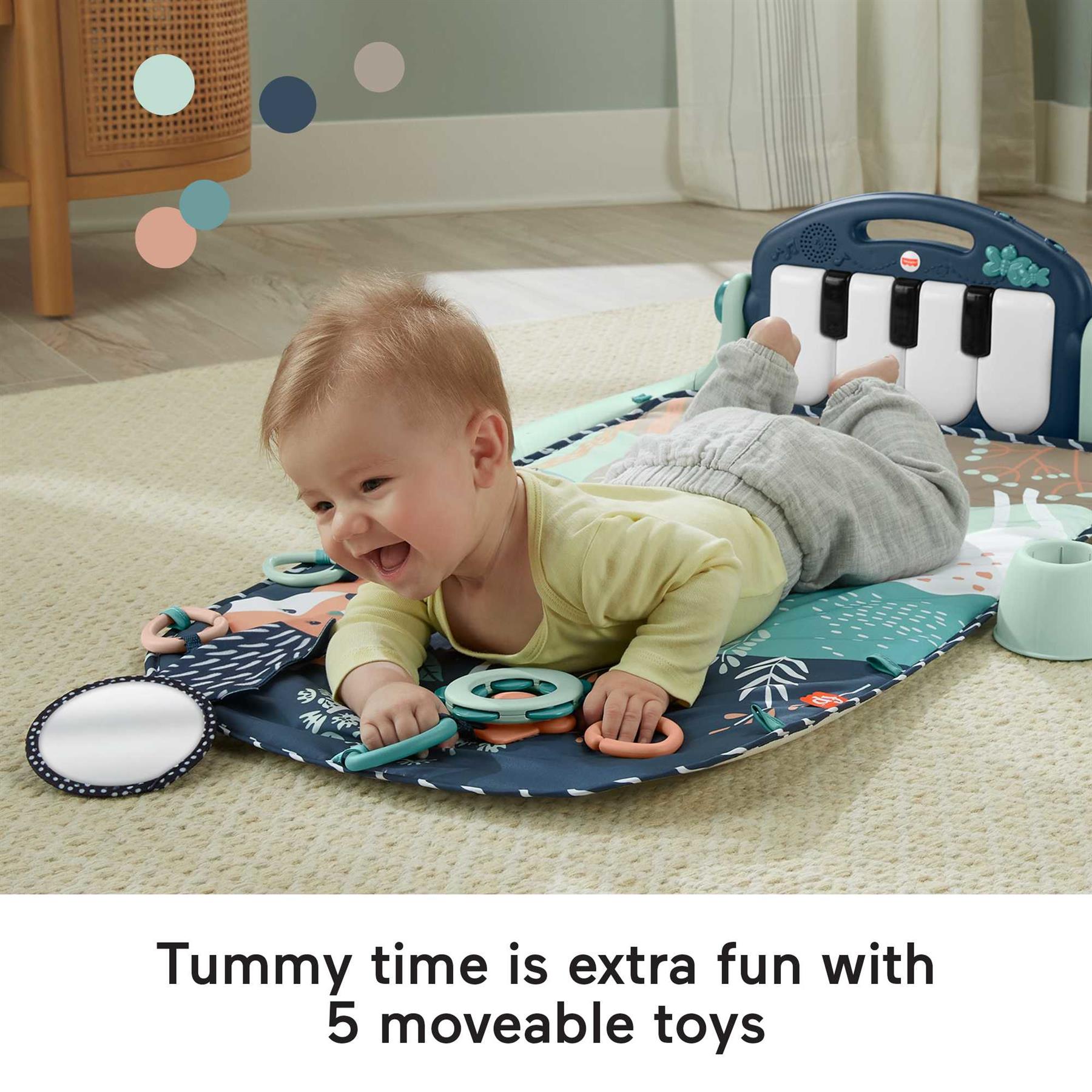 Fisher-Price Kick & Play Piano Gym Playmat
