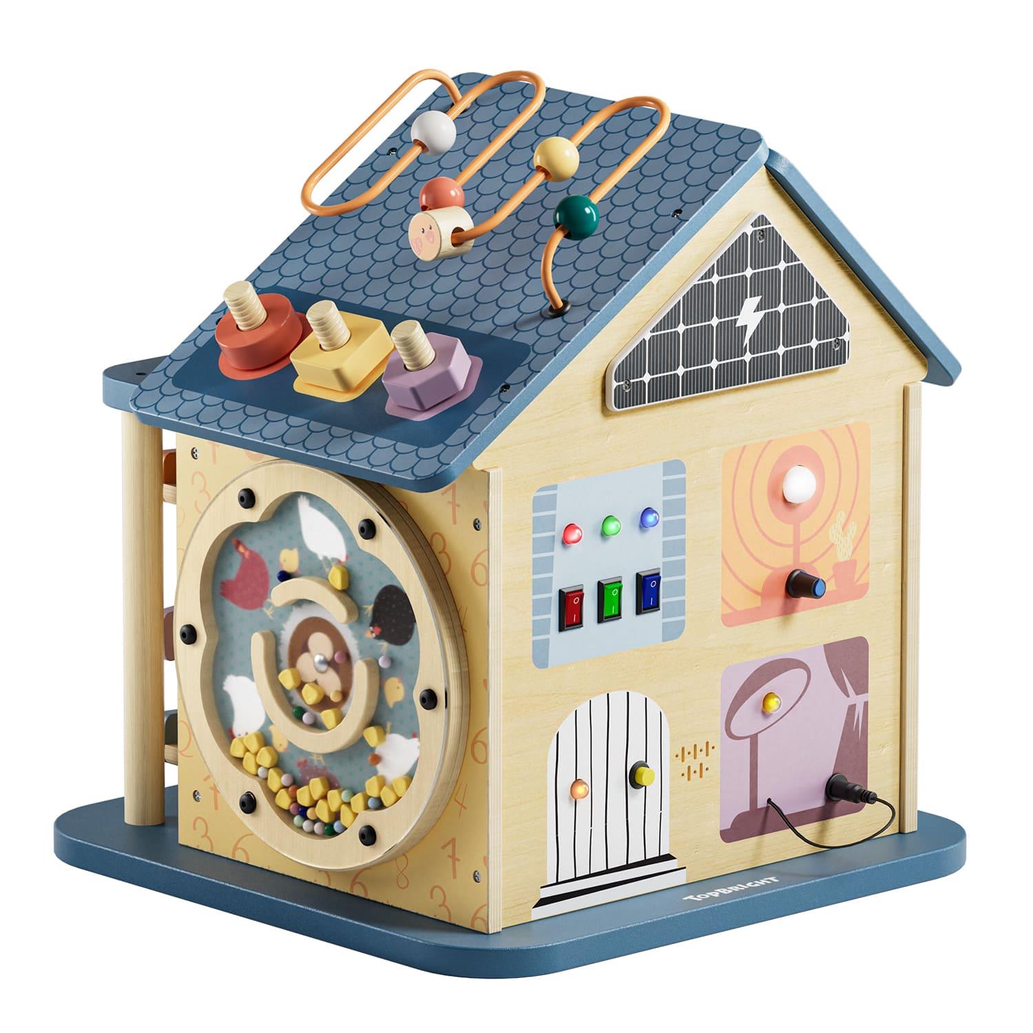 Topbright Wooden Activity House 12in1