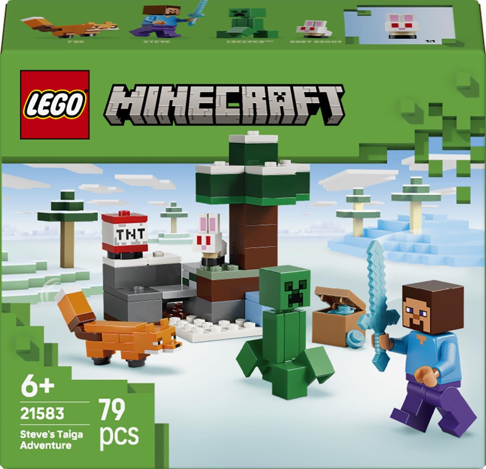 LEGO Minecraft Steve's Taiga Adventure 21583