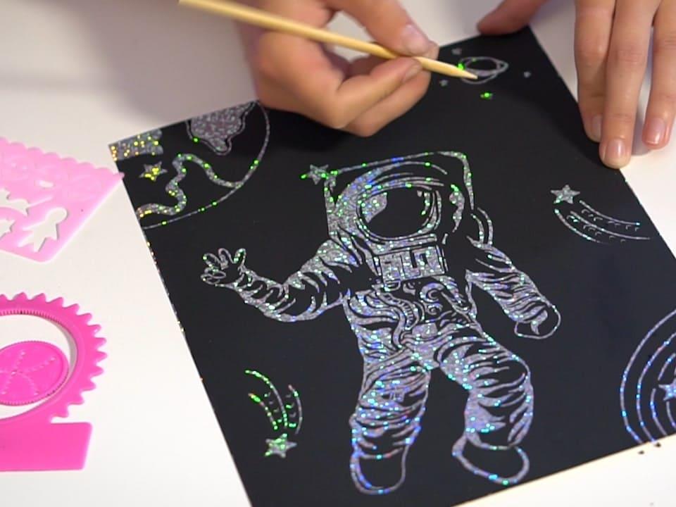 Marvin's Magic Magic Super Bright Scratch Art