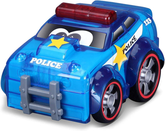 BB Junior Push & Glow Police Car with Lights & Sounds