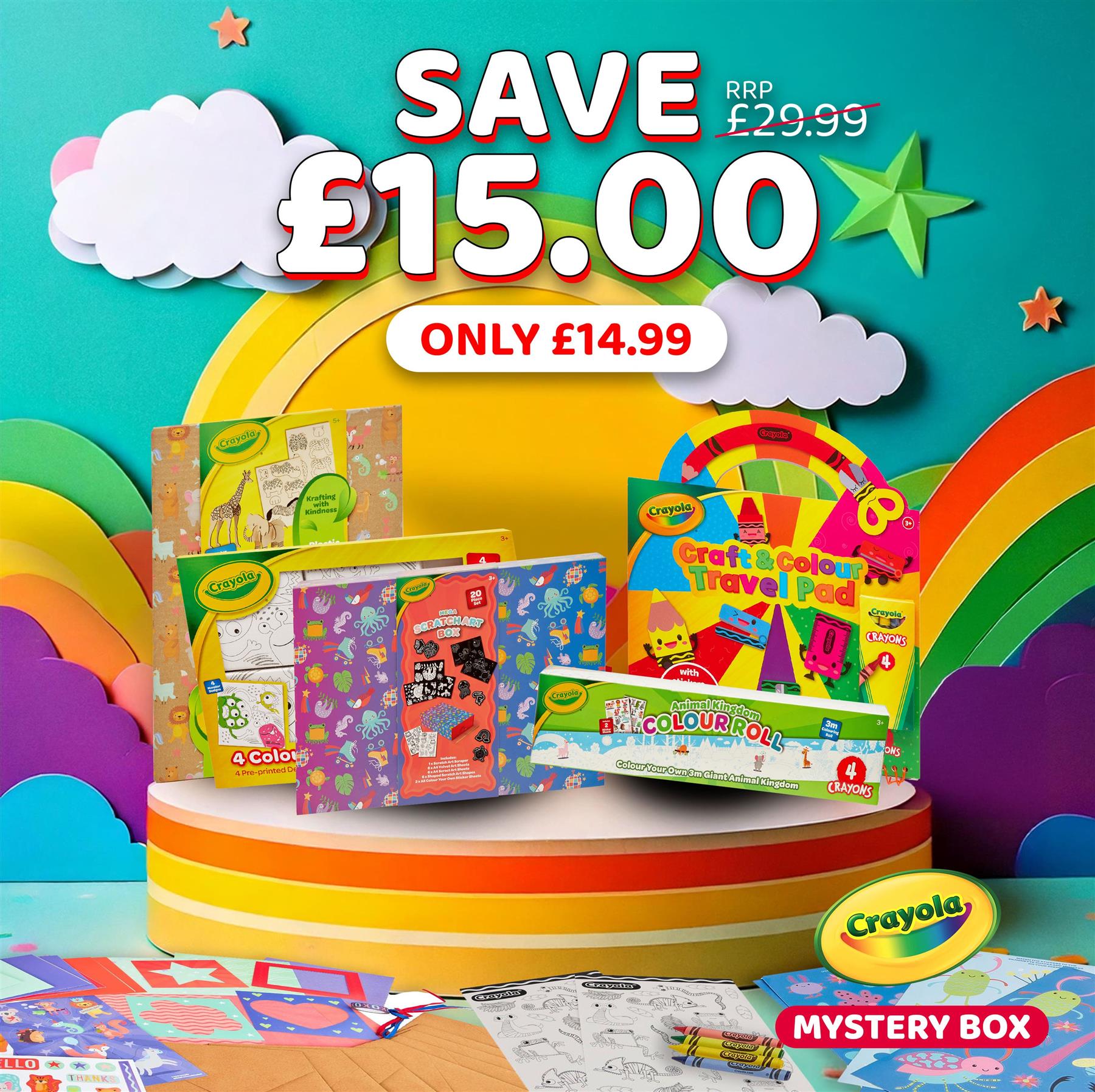 Crayola Large Mystery Box