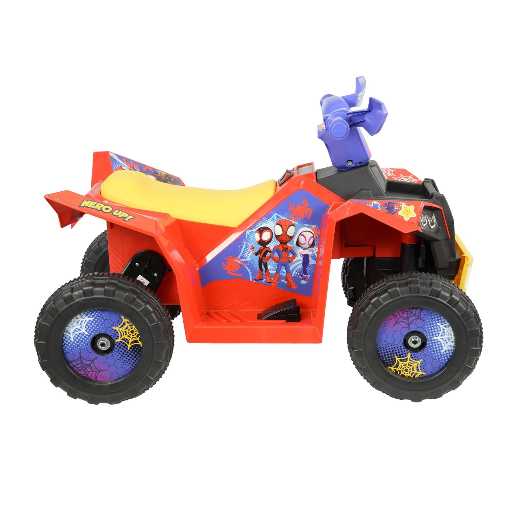 MoVe Spidey and His Amazing Friends 6v Electric Mini Quad Ride On