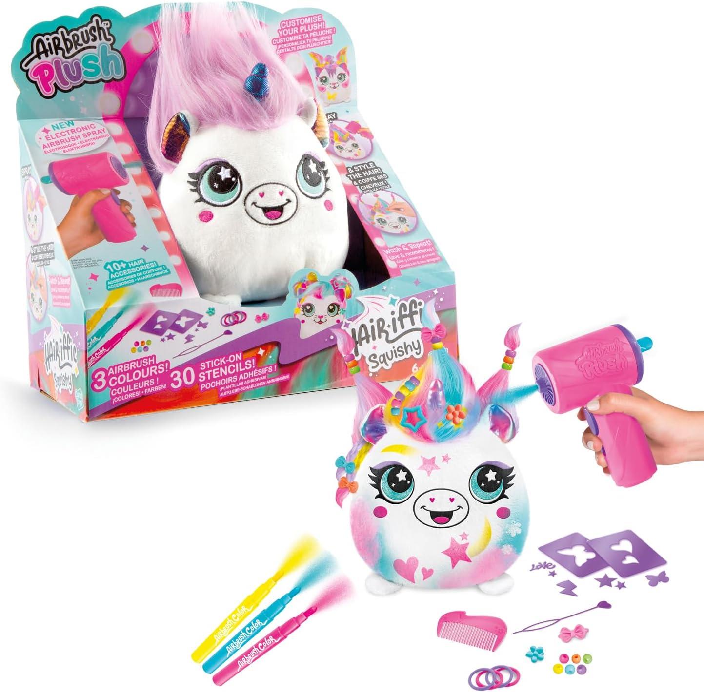 Style4Ever Airbrush Hair'iffic Squish Pal Plush Toy