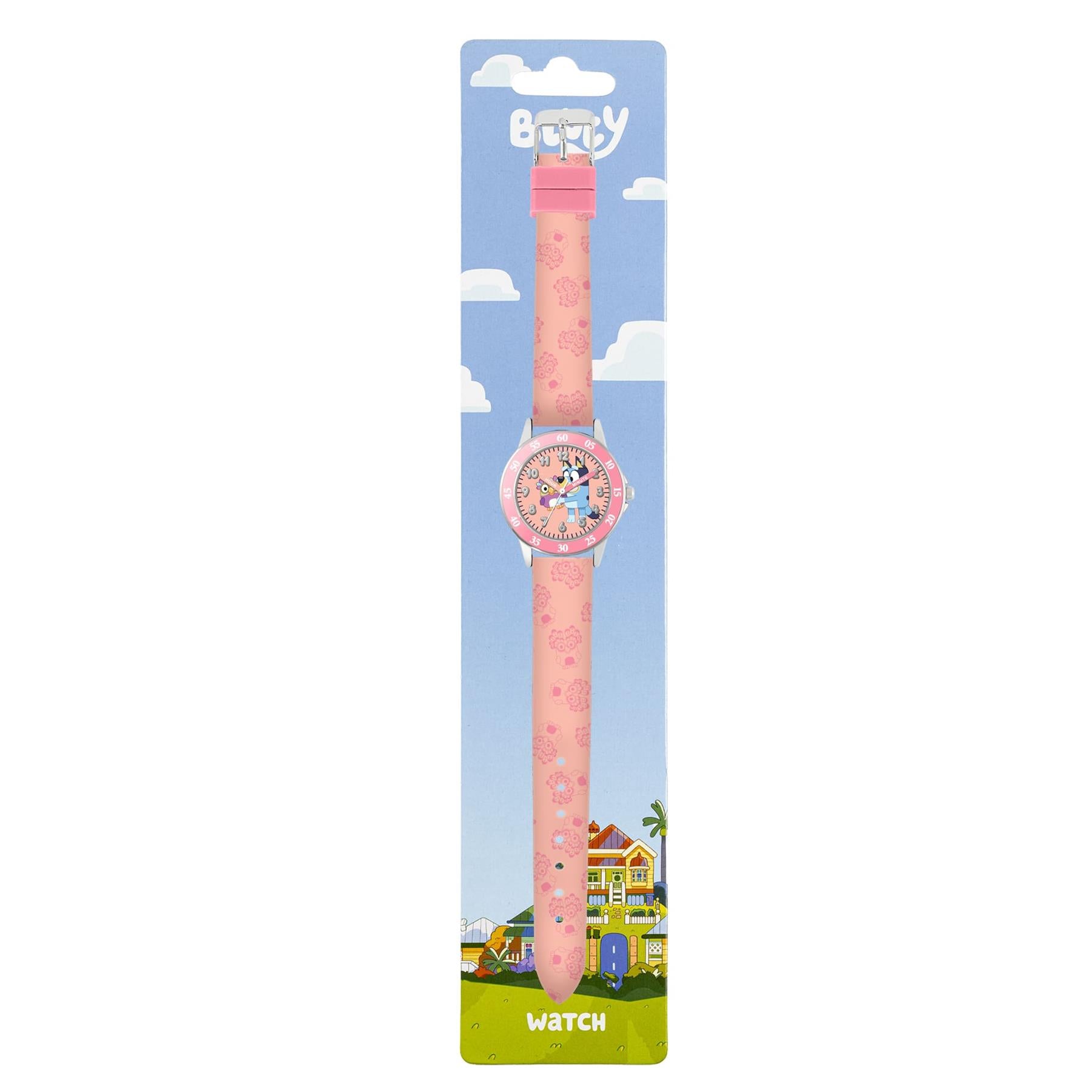 Bluey Pink Time Teacher Watch