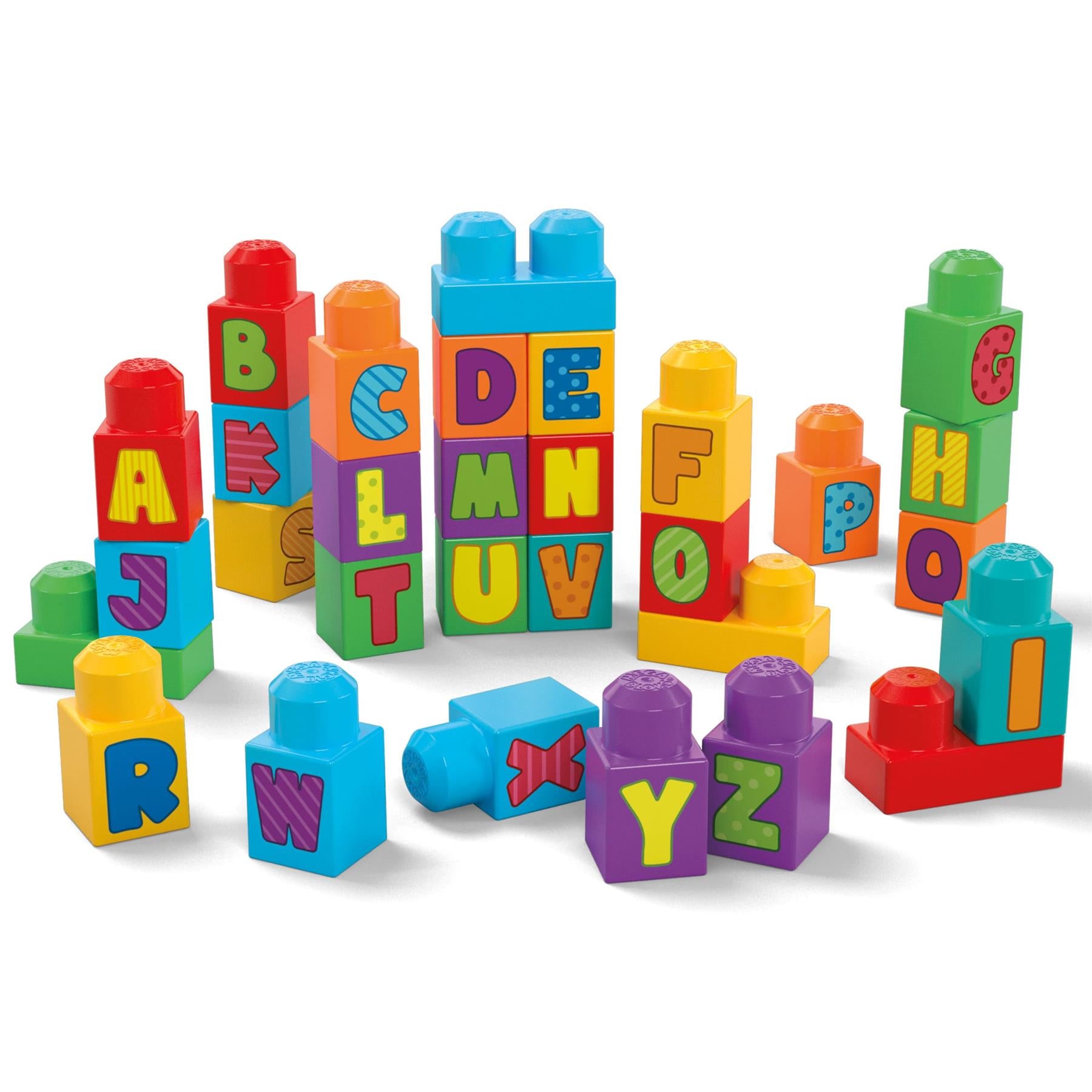 MEGA Bloks ABC Building Bag 30 Piece Set